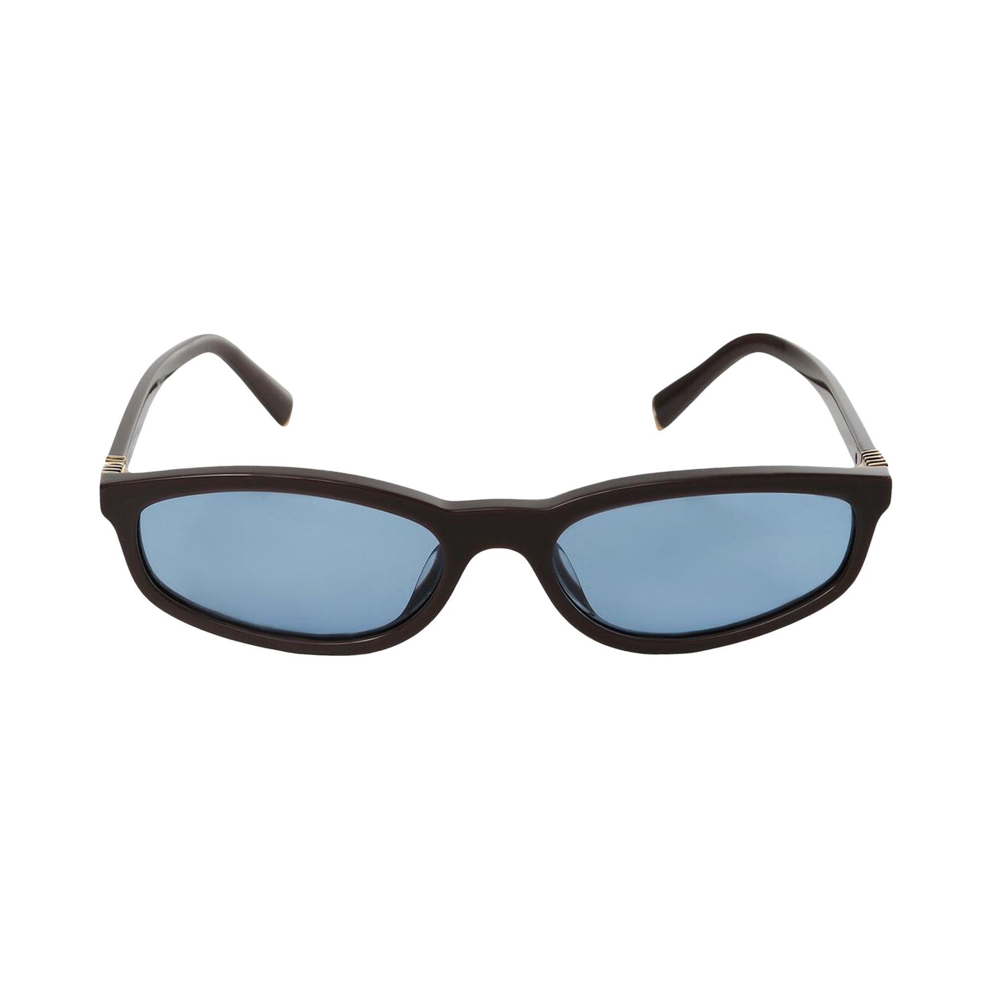 Pre-owned Miu Miu Regard Sunglasses 'indigo' | Tan | Women's Size Onesize In Brown