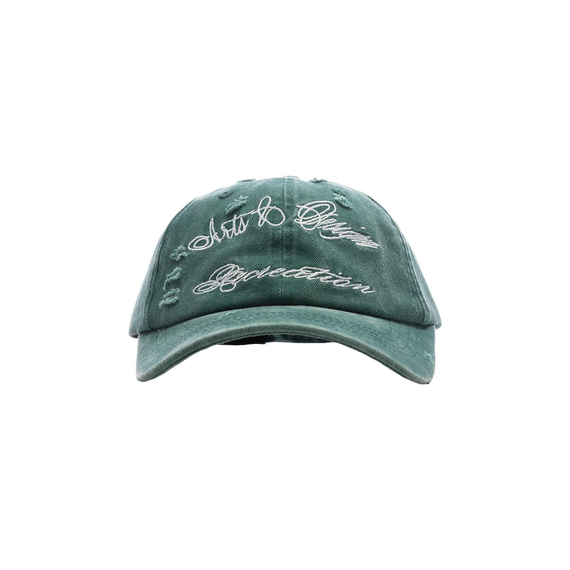 Pre-owned Jungles Art Design Recreation Cap 'washed Green' | Men's Size Onesize