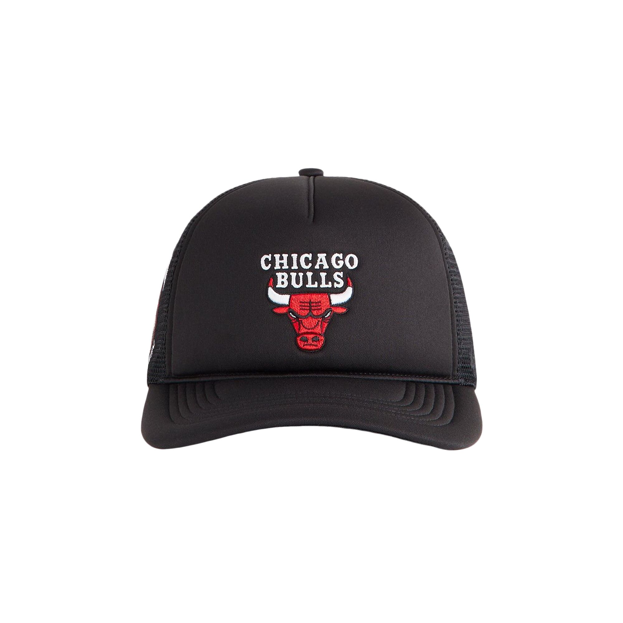 Pre-owned Kith X '47 For The Chicago Bulls Hitch Snapback Trucker Hat 'black' | Men's Size Onesize