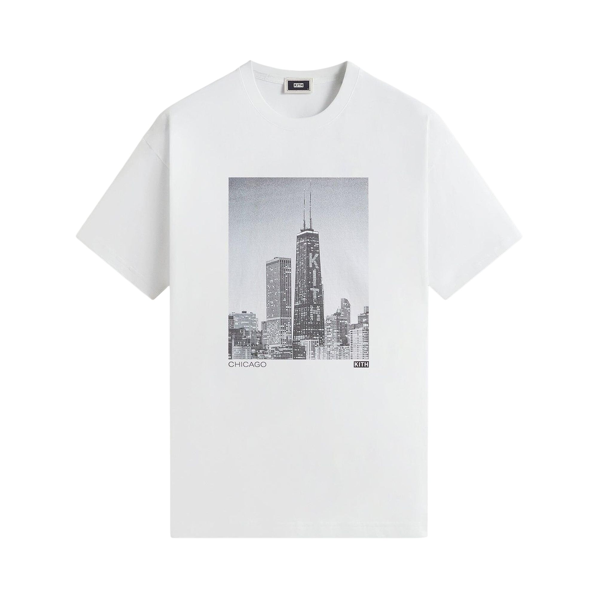 Pre-owned Kith Chicago Hq Tee 'white' | Men's Size Xl