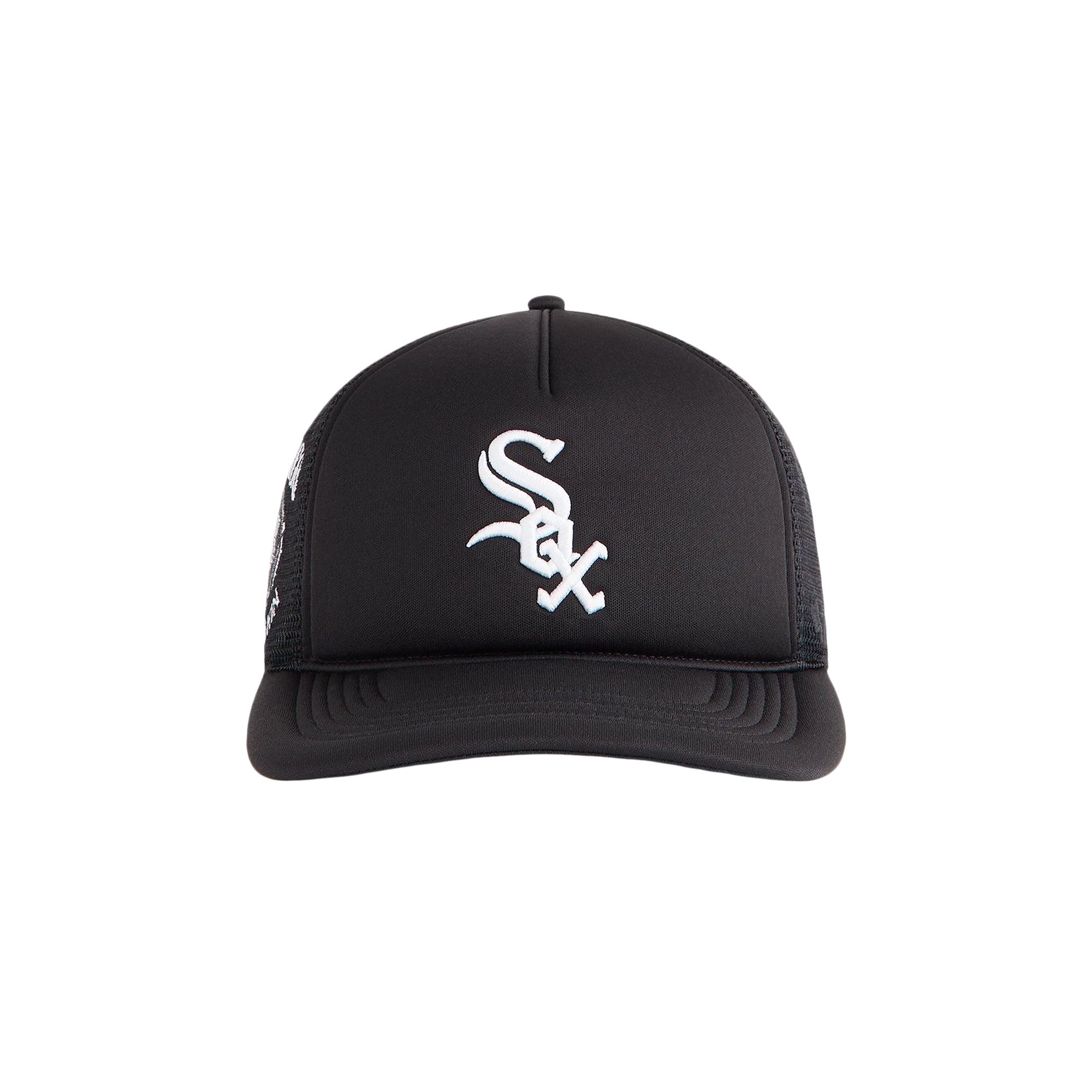 Pre-owned Kith X '47 For The Chicago White Sox Hitch Snapback Trucker Hat 'black' | Men's Size Onesize