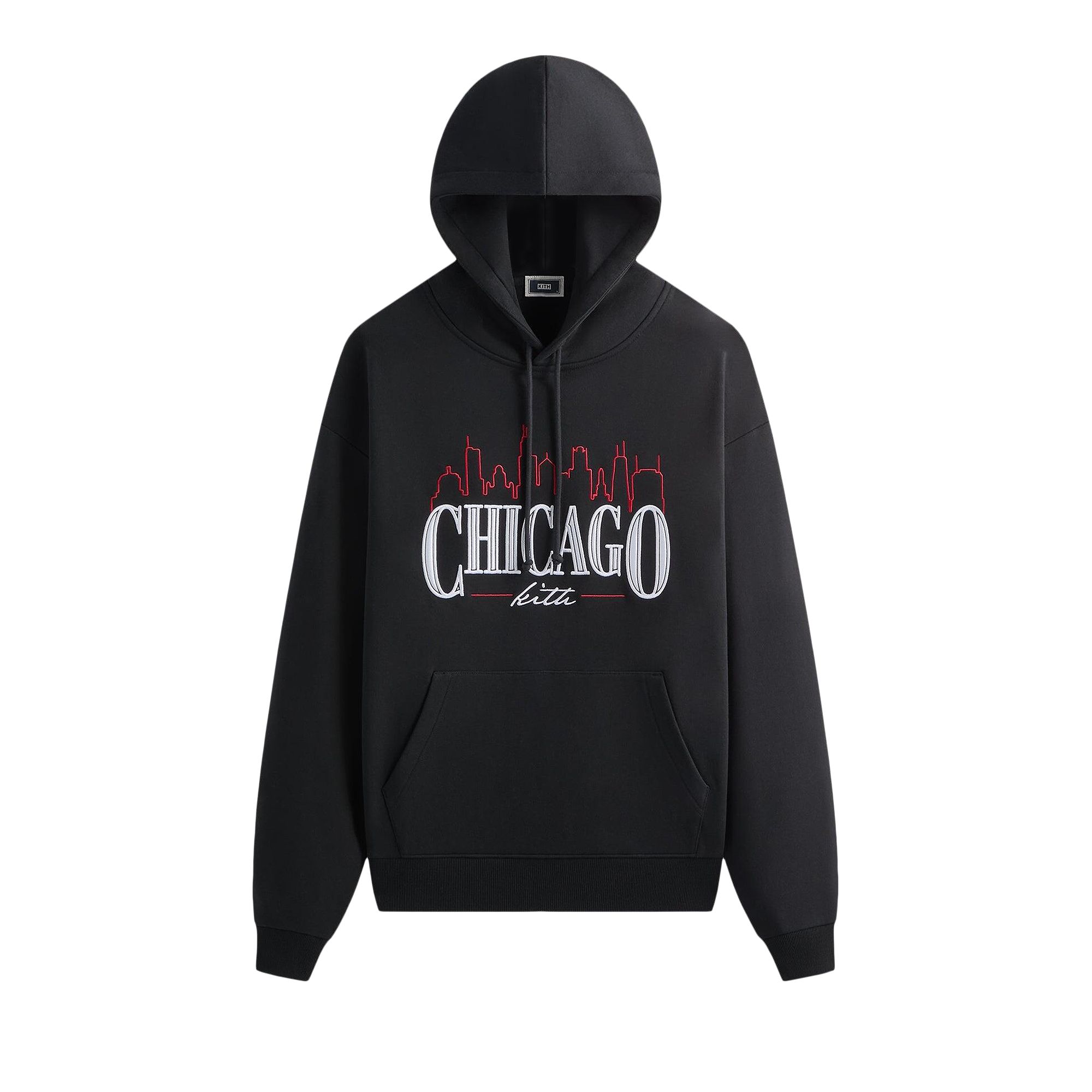 Pre-owned Kith Chicago Nelson Hoodie 'black' | Men's Size Xl
