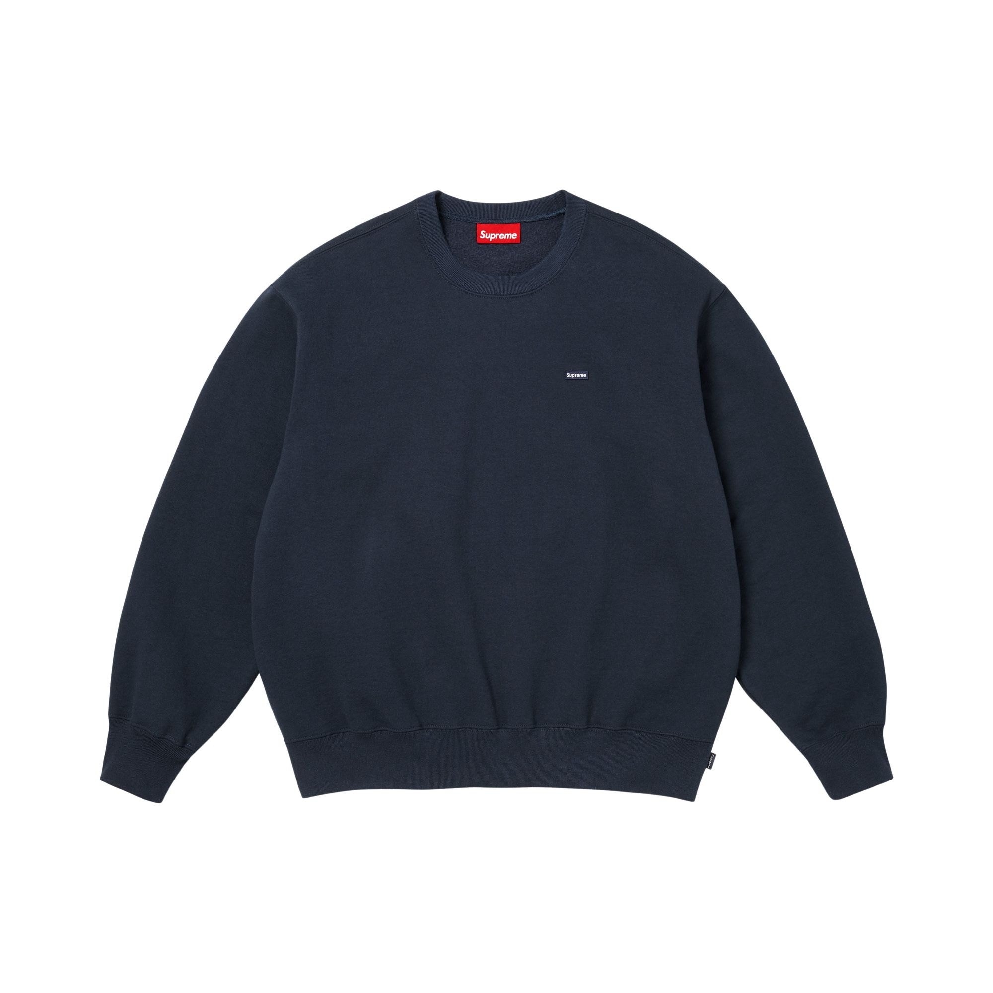 Pre-owned Supreme Small Box Crewneck 'navy' | Blue | Men's Size M