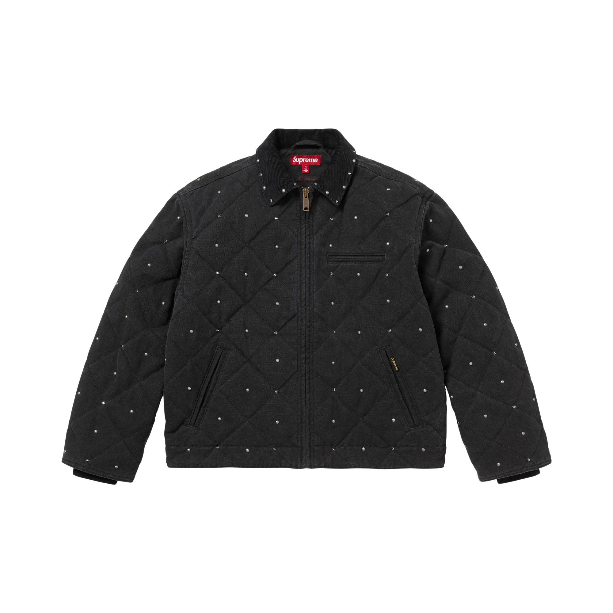Pre-owned Supreme X B.b. Simon Quilted Work Jacket 'black' | Men's Size M