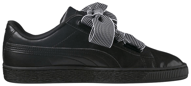 Puma Wmns Basket Heart Black