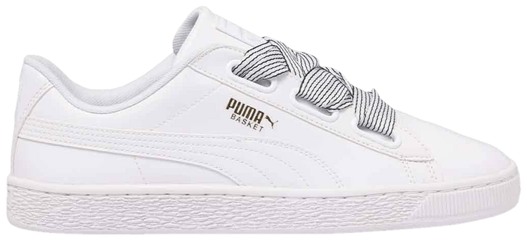 Puma Wmns Basket Heart White