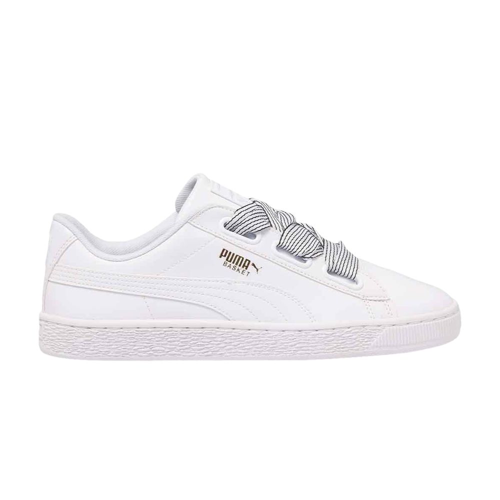 Pre-owned Puma Wmns Basket Heart 'white' | Women's Size 8.5