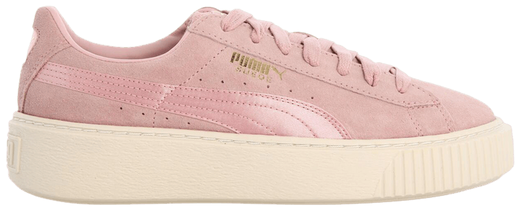 Puma Wmns Suede Platform Pink Satin