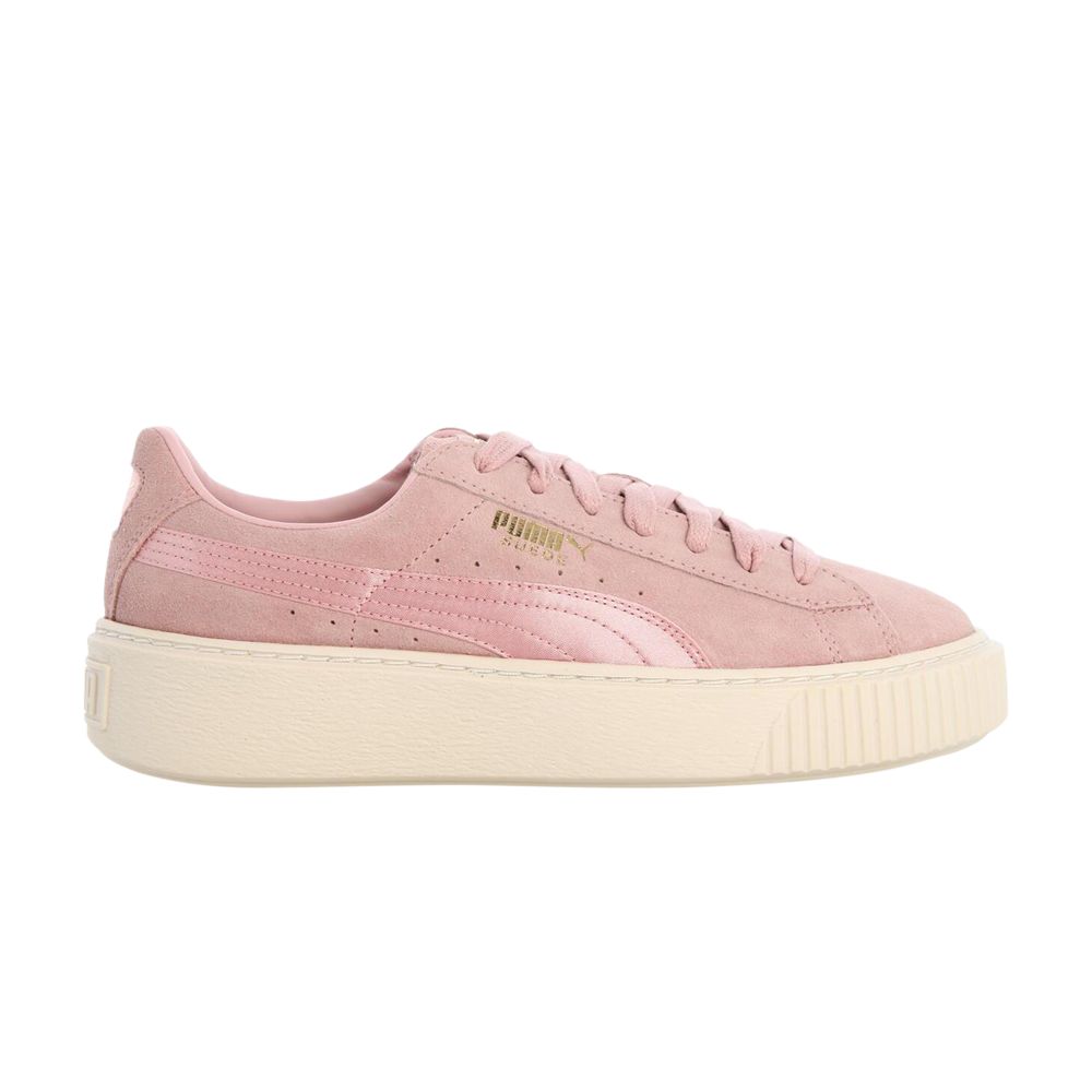 Pre-owned Puma Wmns Suede Platform 'pink Satin' | Women's Size 7