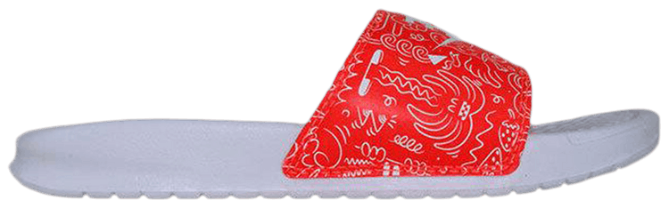 Nike Wmns Benassi JDI Total Crimson