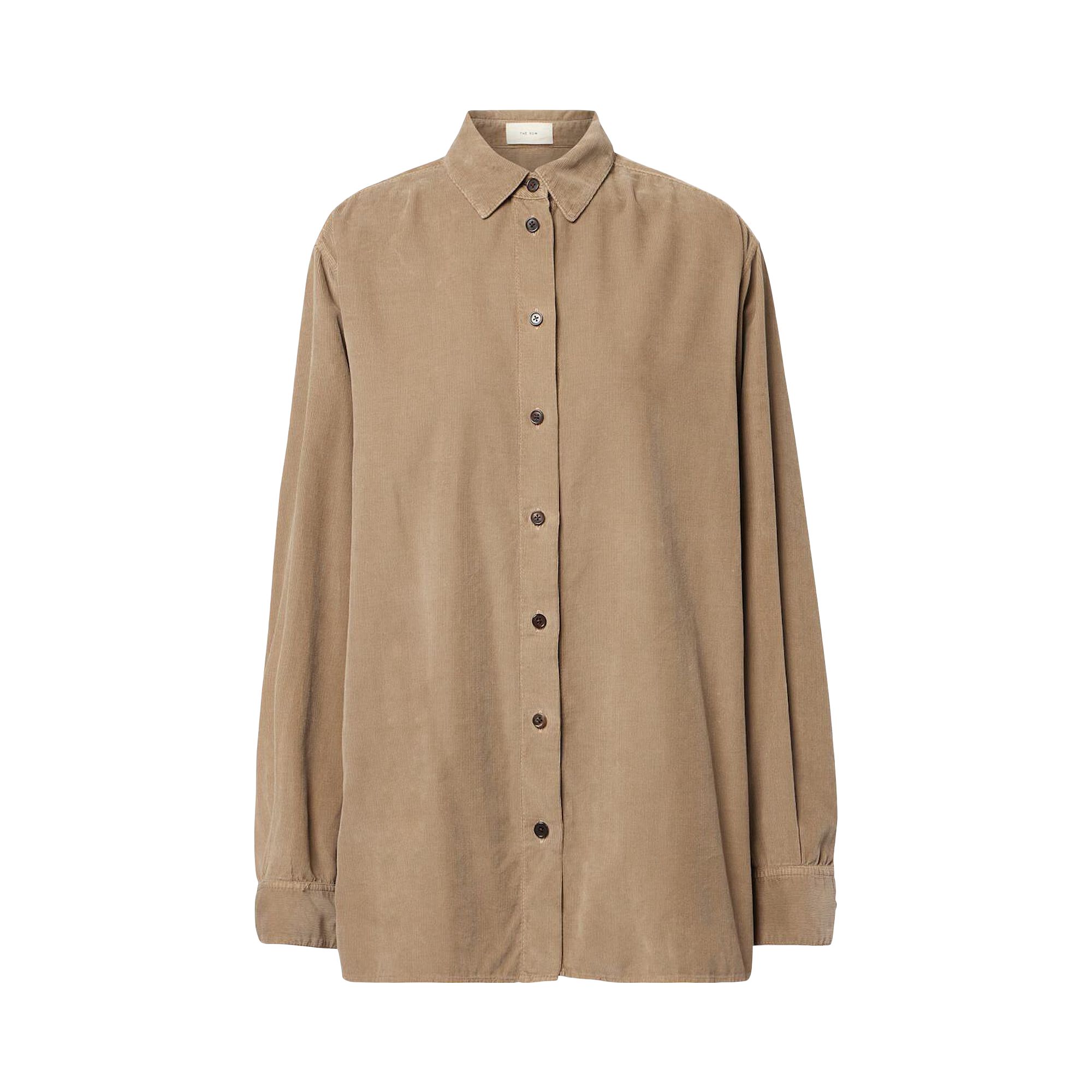 Pre-owned The Row Sisilia Shirt 'bei Beige' | Tan | Women's Size 4 In Brown