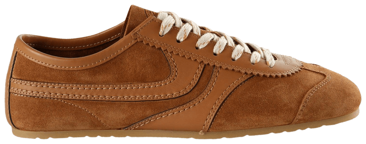 Dries Van Noten Suede Sneaker Tan