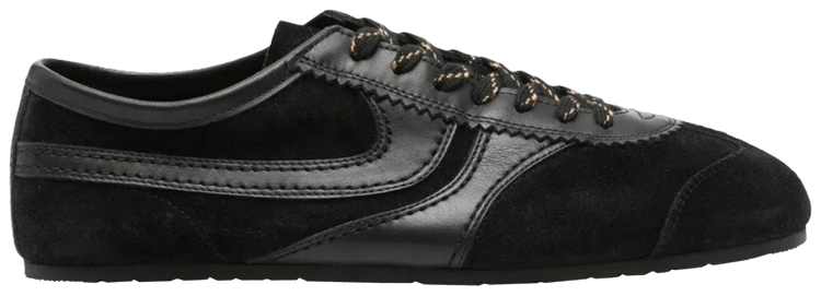 Dries Van Noten Suede Sneaker Black