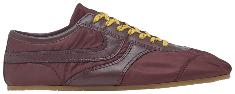 Dries Van Noten Leather Sneaker Bordeaux