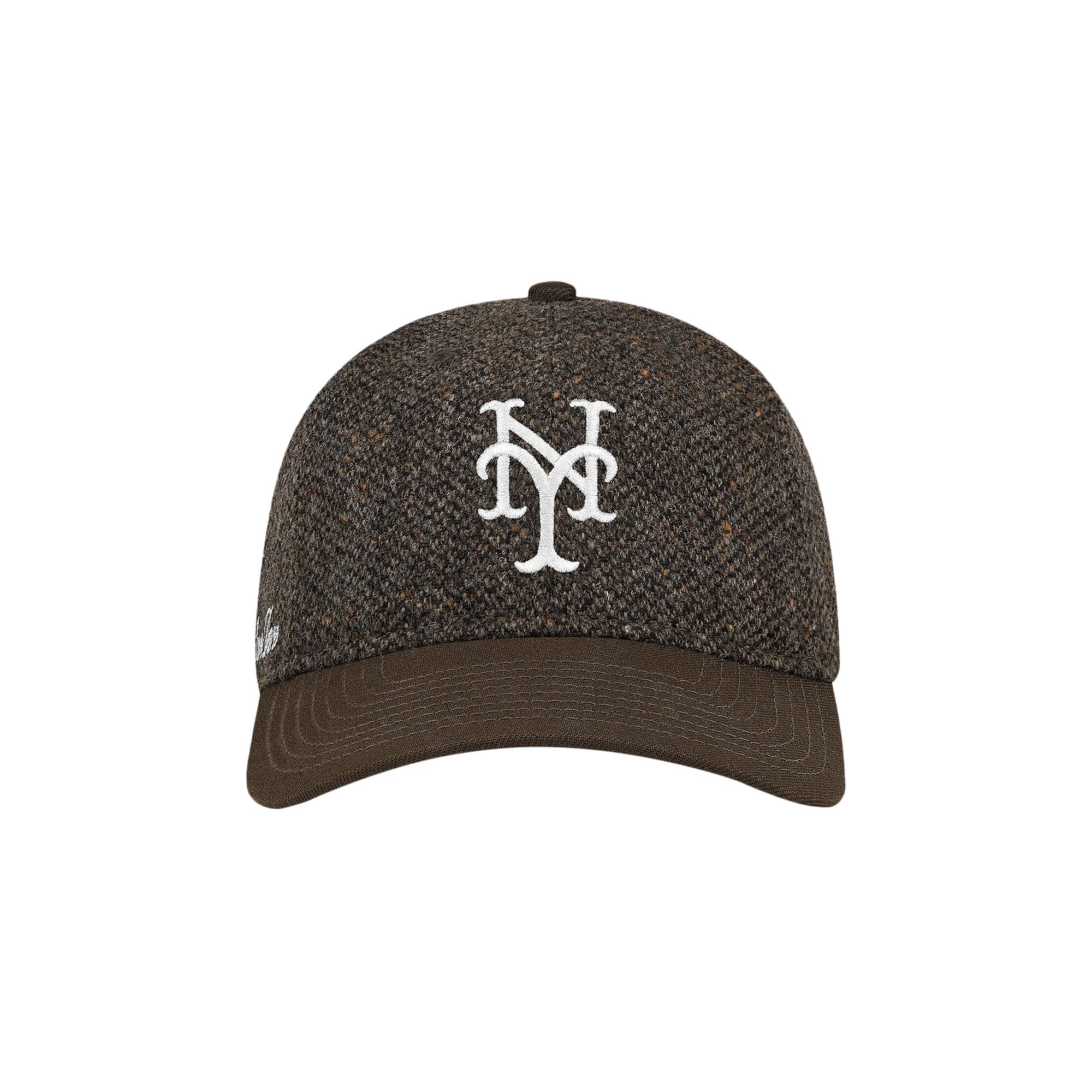 AIMÉ LEON DORE Pre-owned X New Era Mets Birdseye Wool Hat 'brown Birdseye' | Men's Size Onesize