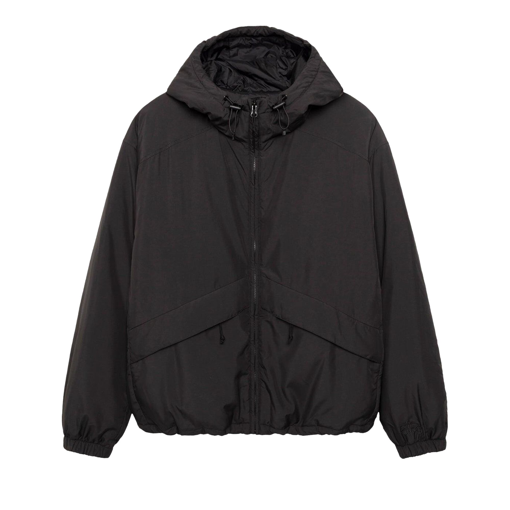 Pre-owned Stussy Insulated Hooded Jacket 'black' | Men's Size Xl