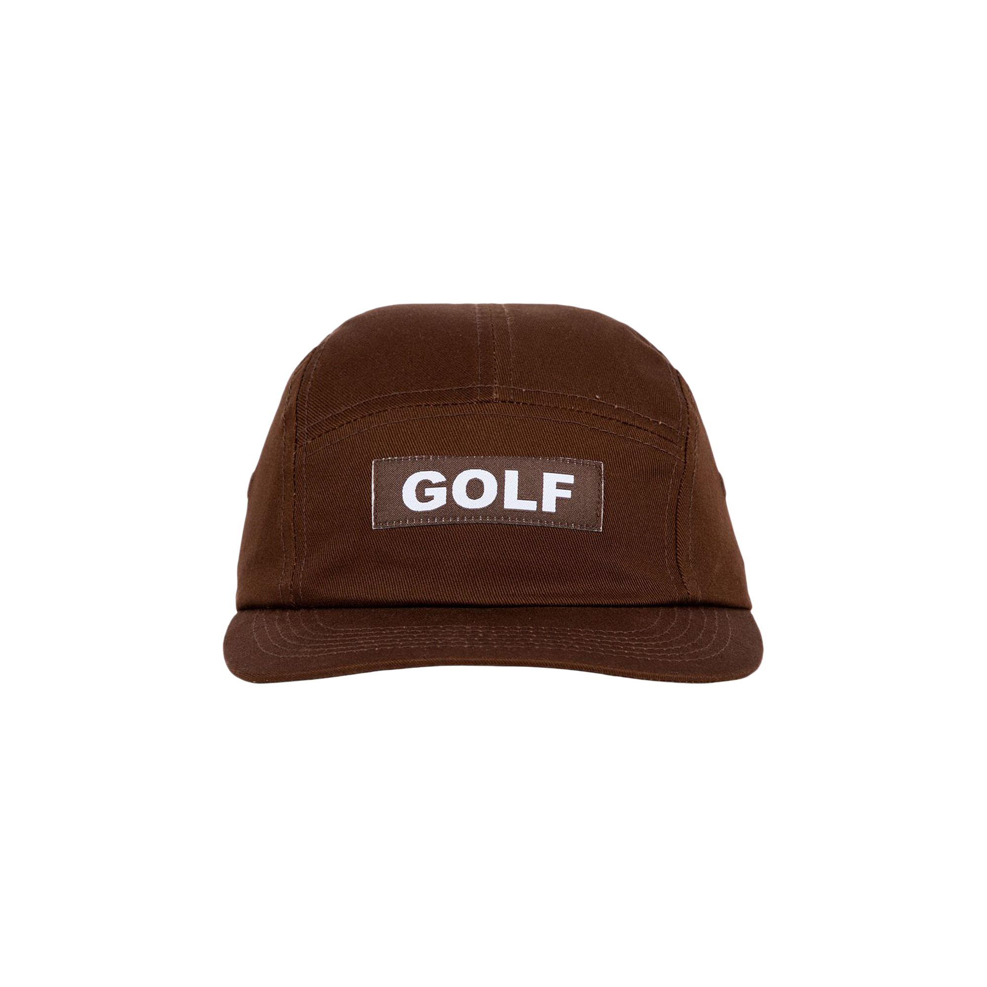 Pre-owned Golf Wang Twill Camp Hat 'dark Brown' | Men's Size Onesize