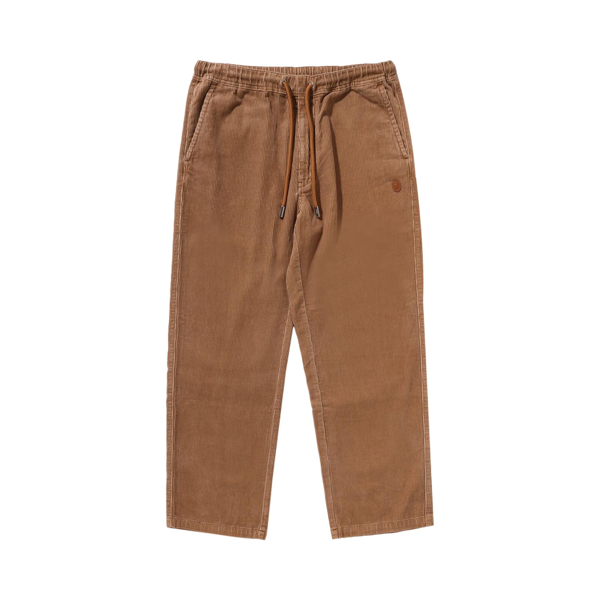 Pre-owned Bape Garment Dye Relaxed Fit Work Pants 'charcoal' | Grey | Men's Size L In Gray