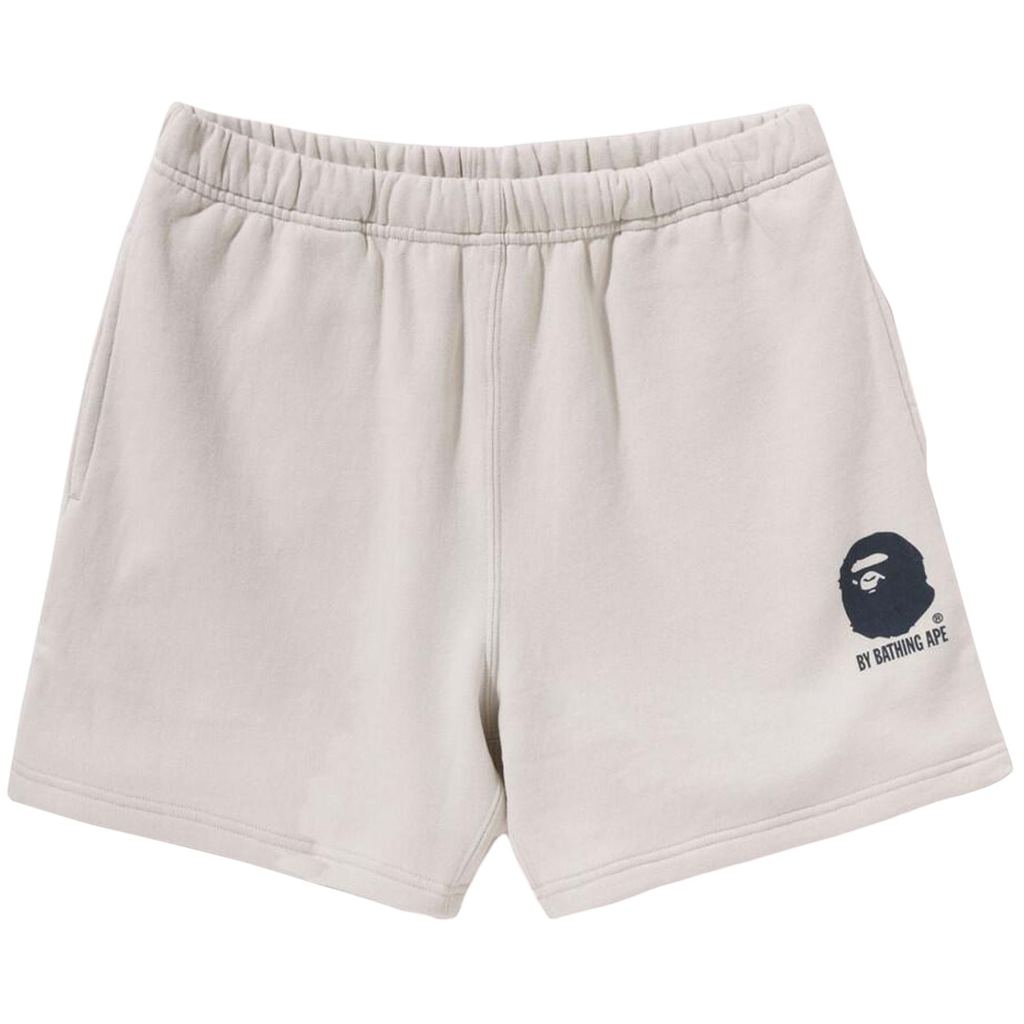 Pre-owned Bape By Bathing Ape Sweatshorts 'ivory' | Cream | Women's Size S In White