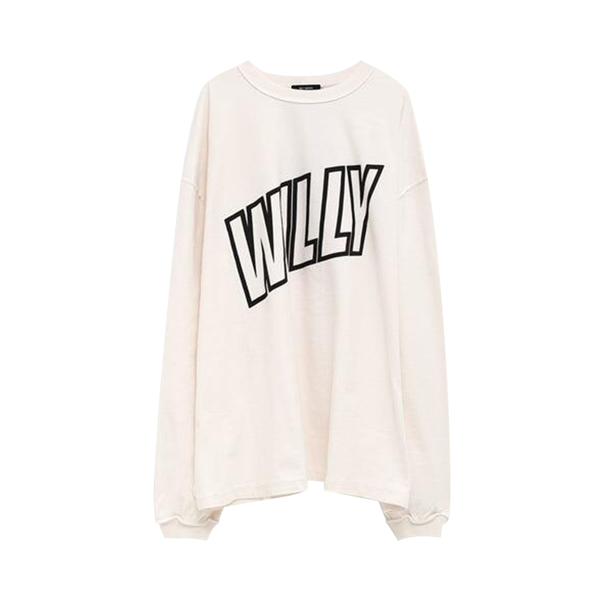 Pre-owned Willy Chavarria Inside Out Willy Long-sleeve Buffalo Tee 'white' | Men's Size L