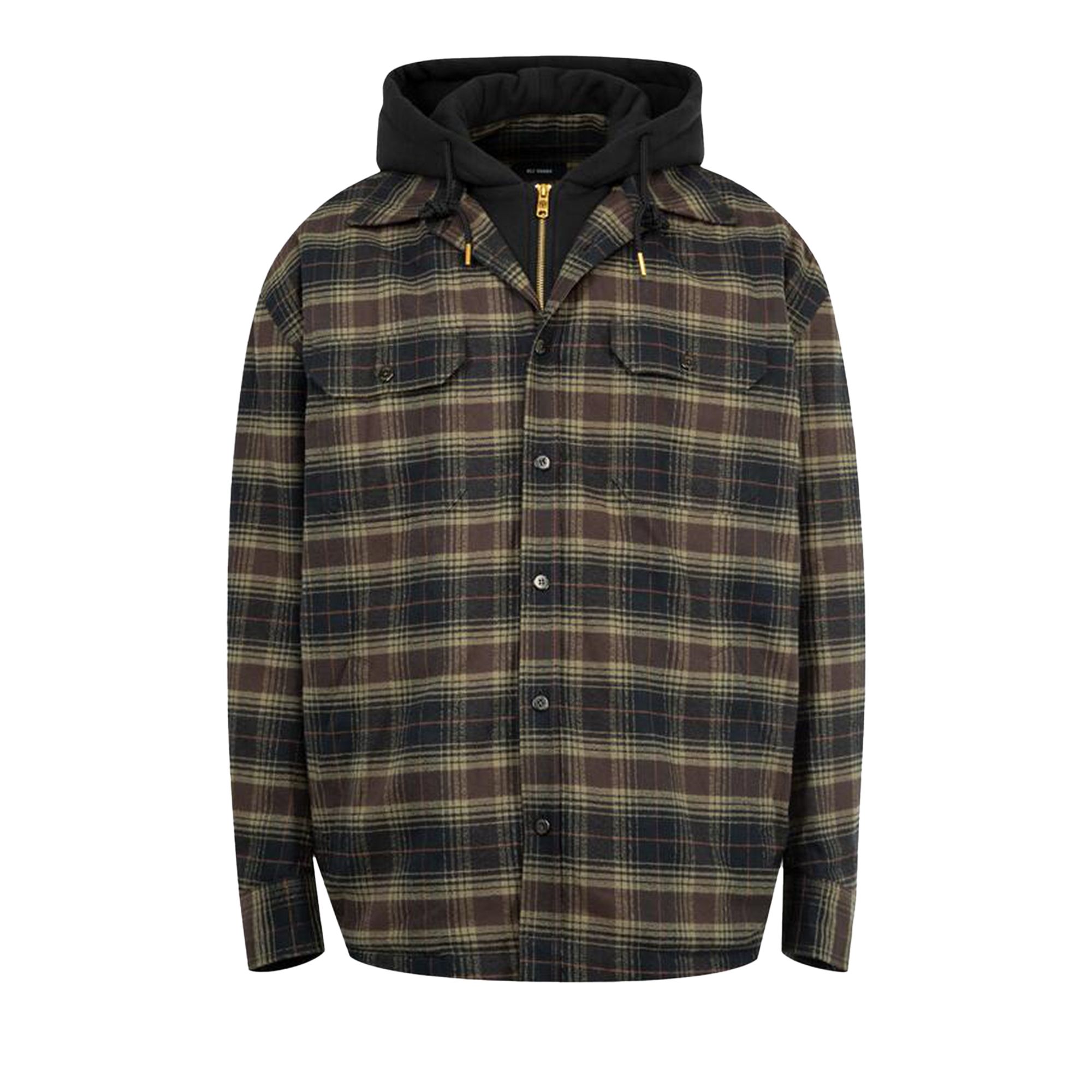 Pre-owned Willy Chavarria Ganadero Overshirt 'olive' | Green | Men's Size L