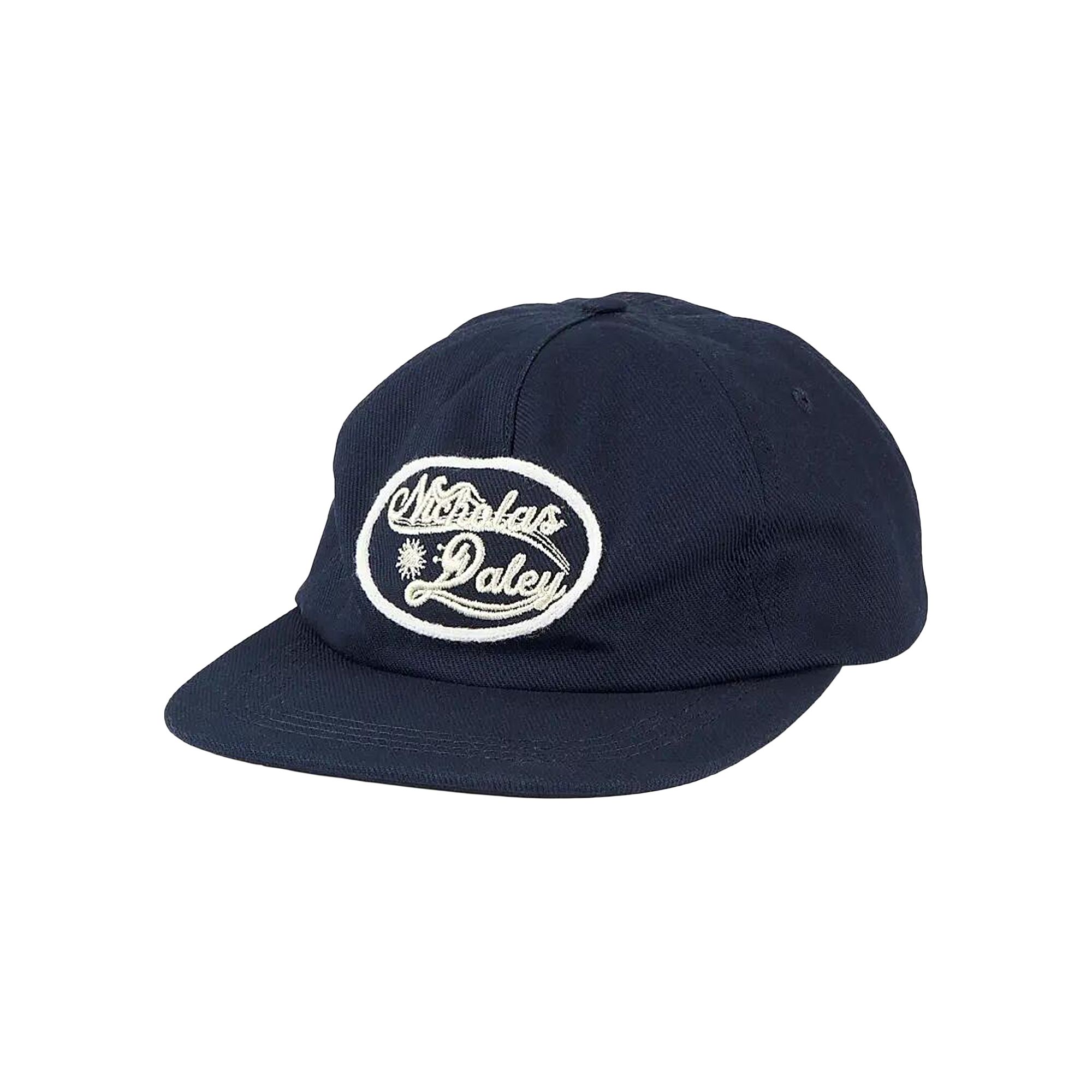 Pre-owned Nicholas Daley Records Cap 'blue' | Men's Size Onesize