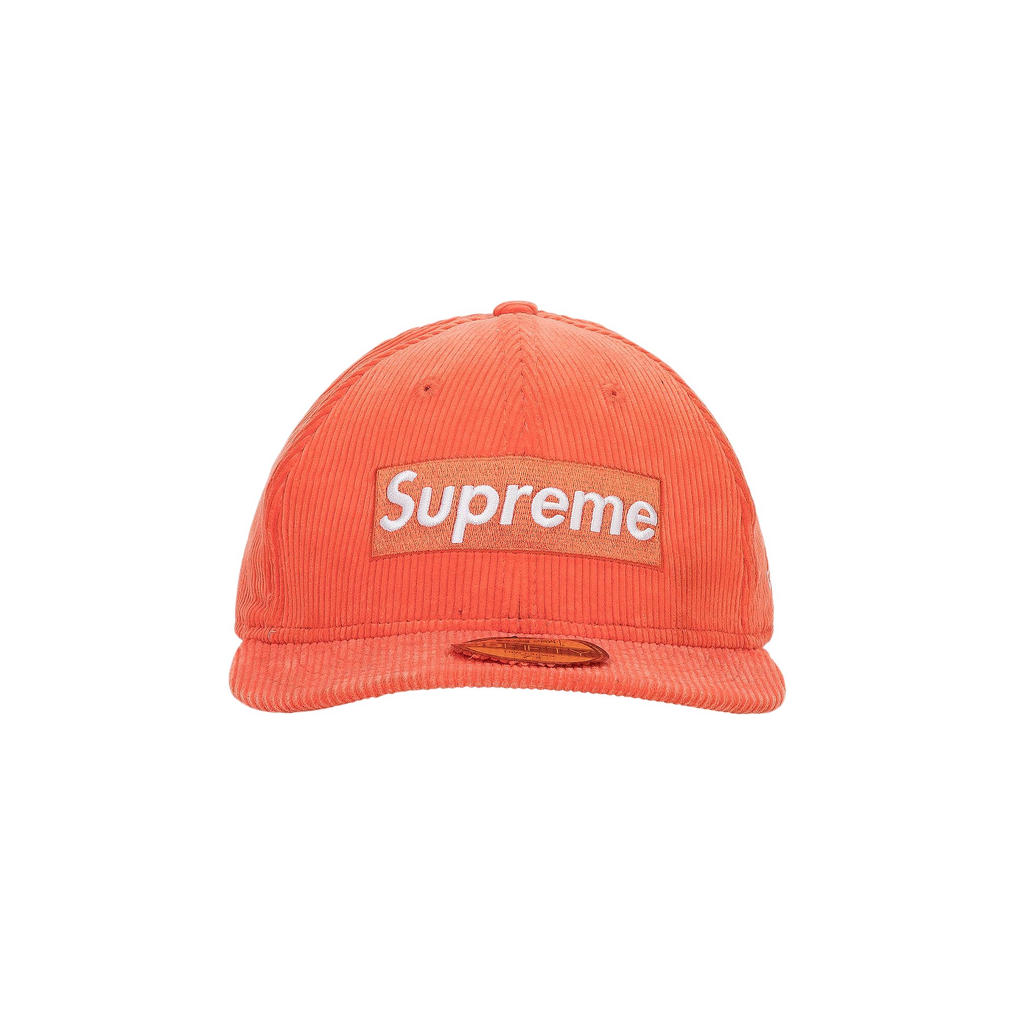 Pre-owned Supreme X New Era Logo Cap 'orange' | Men's Size Onesize