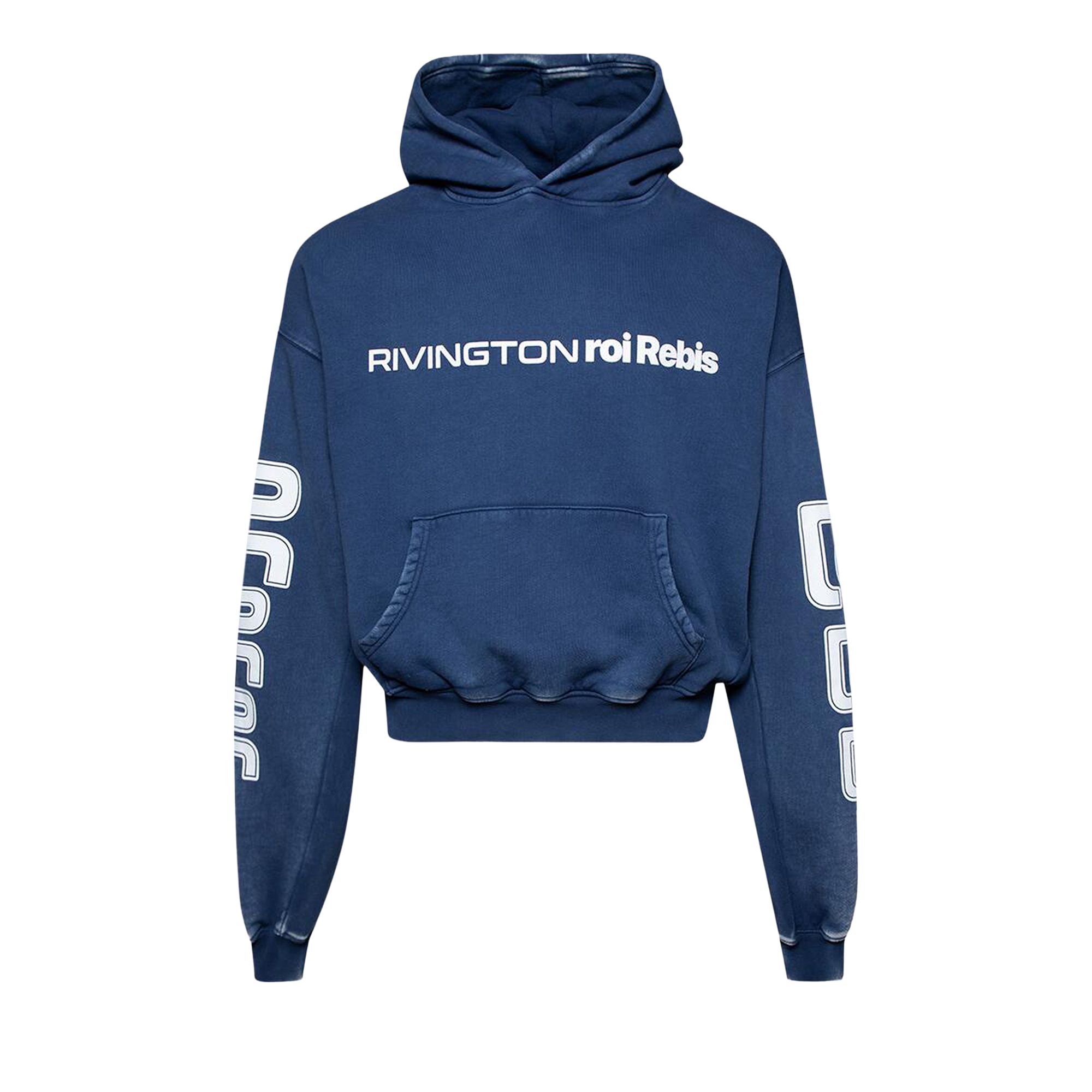 Pre-owned Rivington Roi Rebis Metanoia Uso Cva Hoodie 'navy' | Blue | Men's Size S