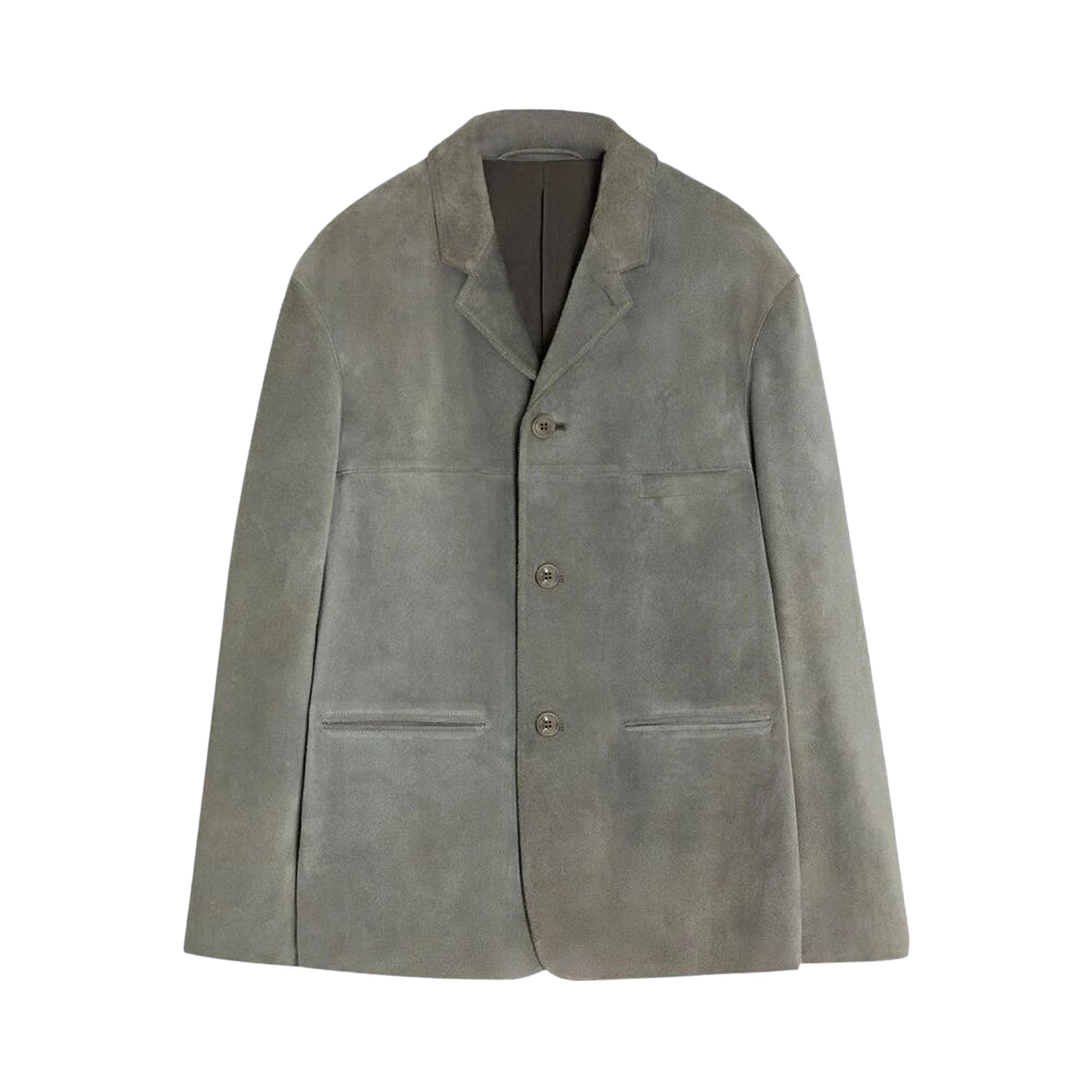 Pre-owned Lemaire Suede Sb Jacket 'pebble Gray' | Grey | Men's Size S