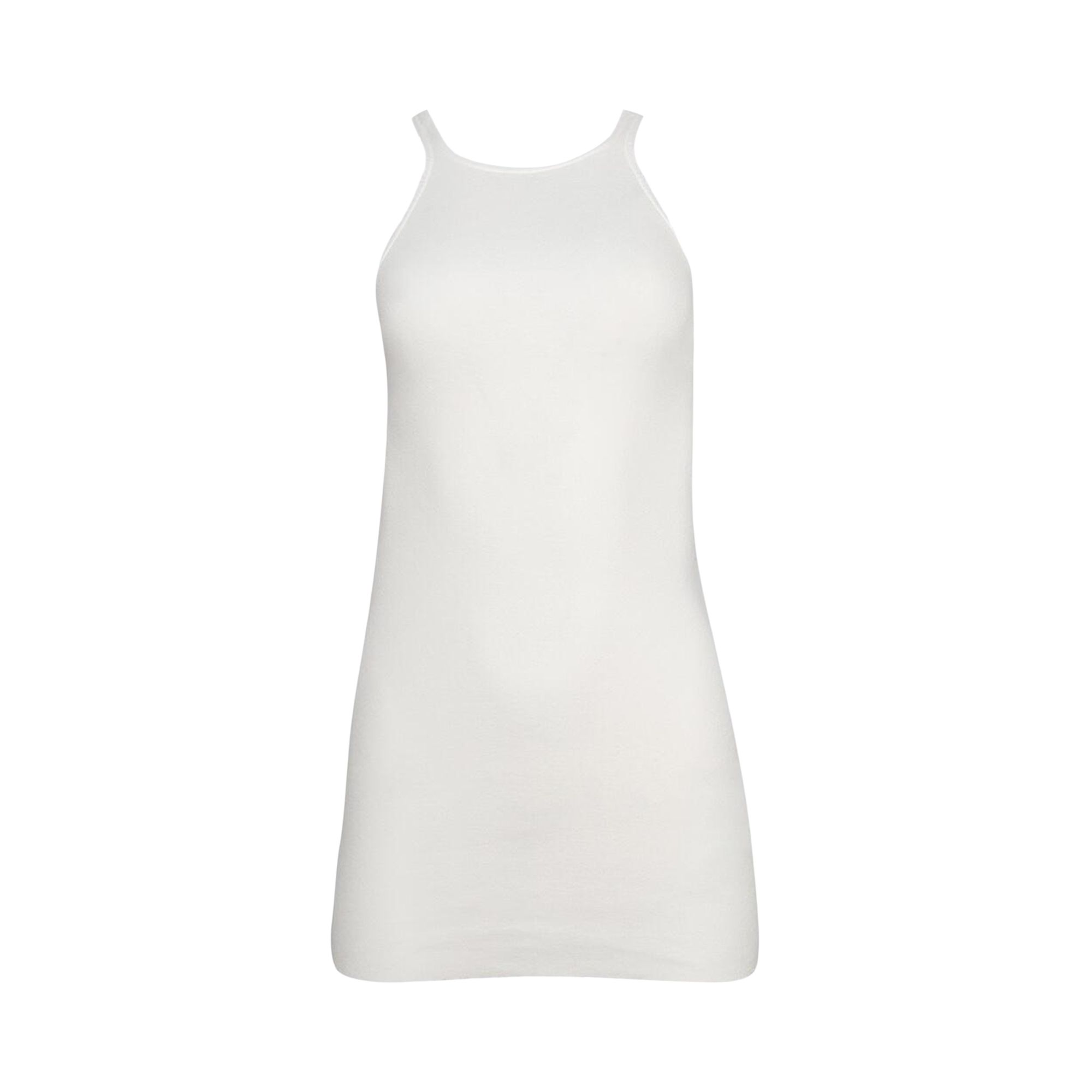 Pre-owned Rick Owens Drkshdw Racer Back Tank 'milk' | White | Women's Size Xs