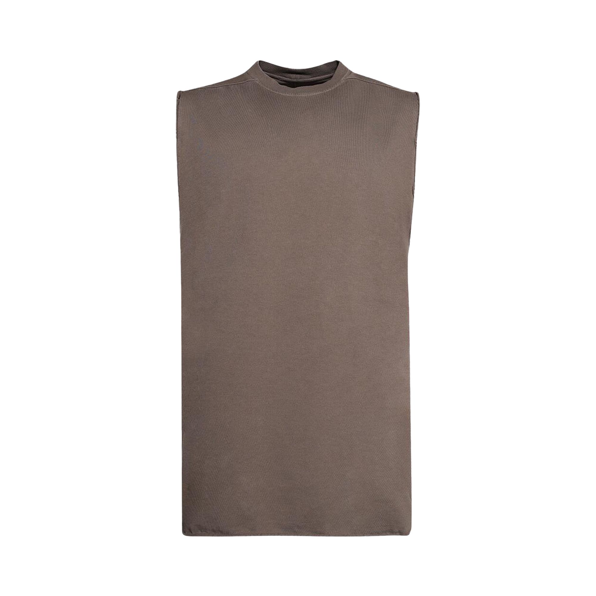 Pre-owned Rick Owens Jumbo Sleeveless Tee 'dust' | Grey | Men's Size Xl In Gray