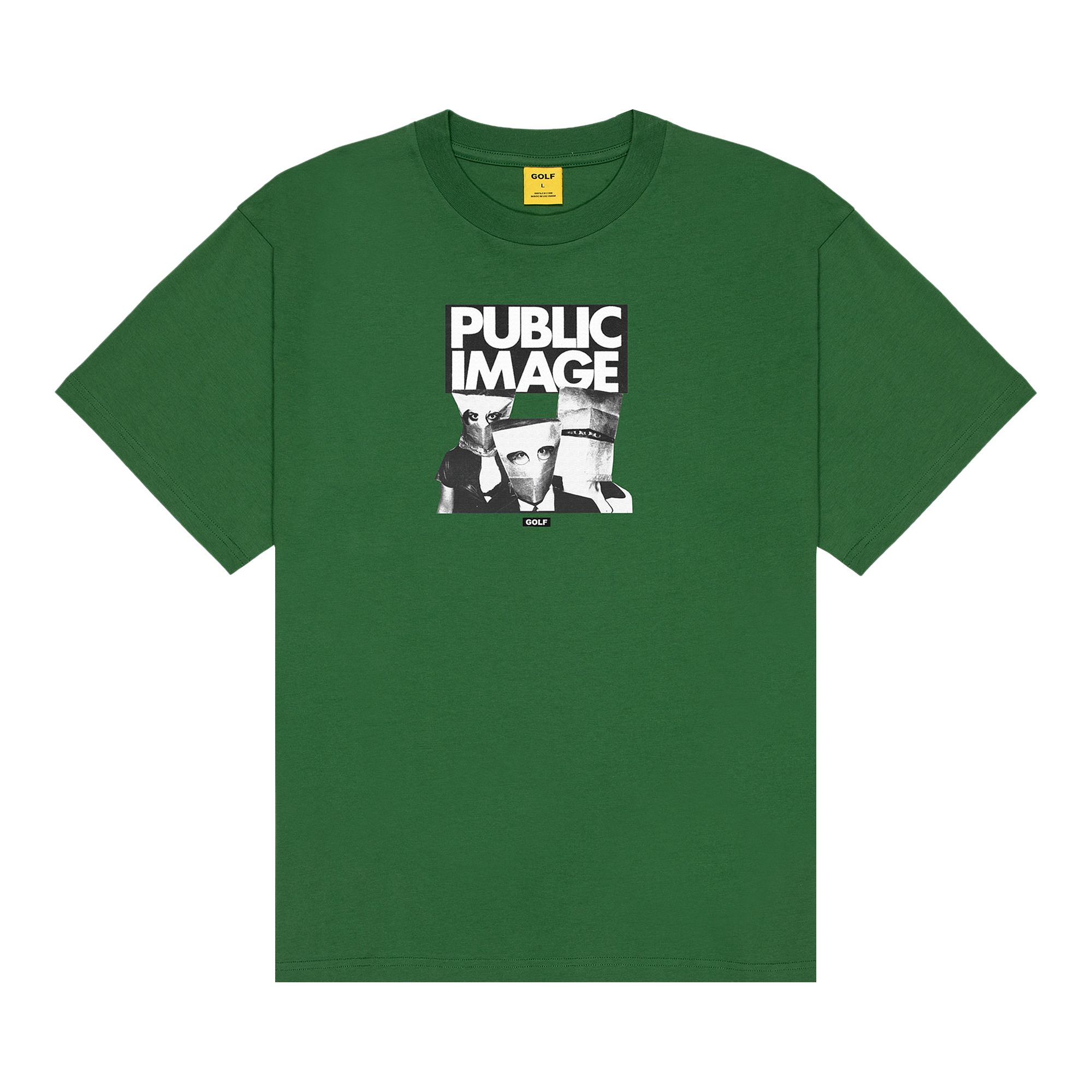 Pre-owned Golf Wang Public Image Tee 'green' | Men's Size M