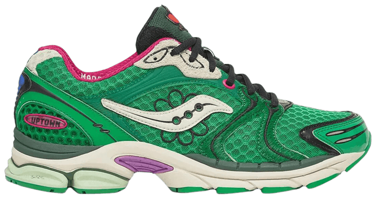 Jae Tips x Saucony ProGrid Triumph 4 Flowers Pack   Fern