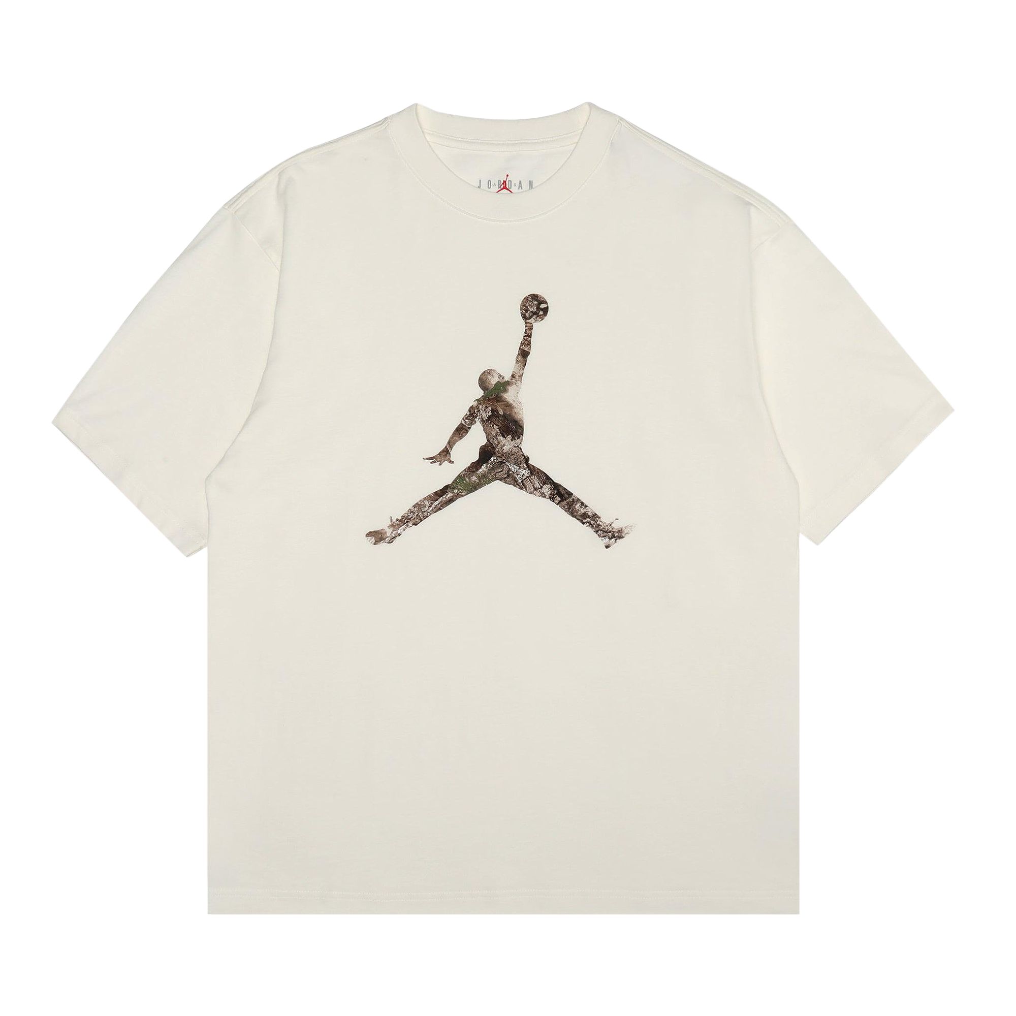Pre-owned Air Jordan Brooklyn Realtree Jumpman Tee 'sail' | White | Men's Size L