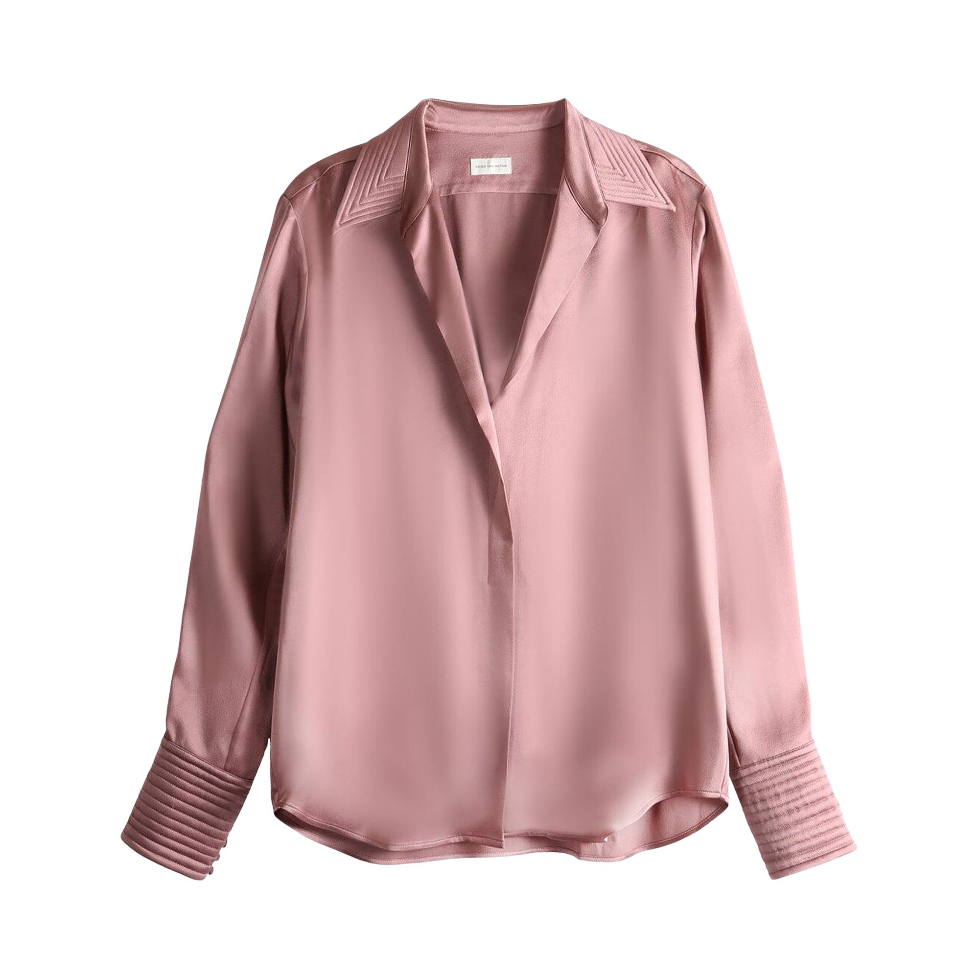 Pre-owned Dries Van Noten Celinta Shirt 'old Rose' | Pink | Women's Size 38