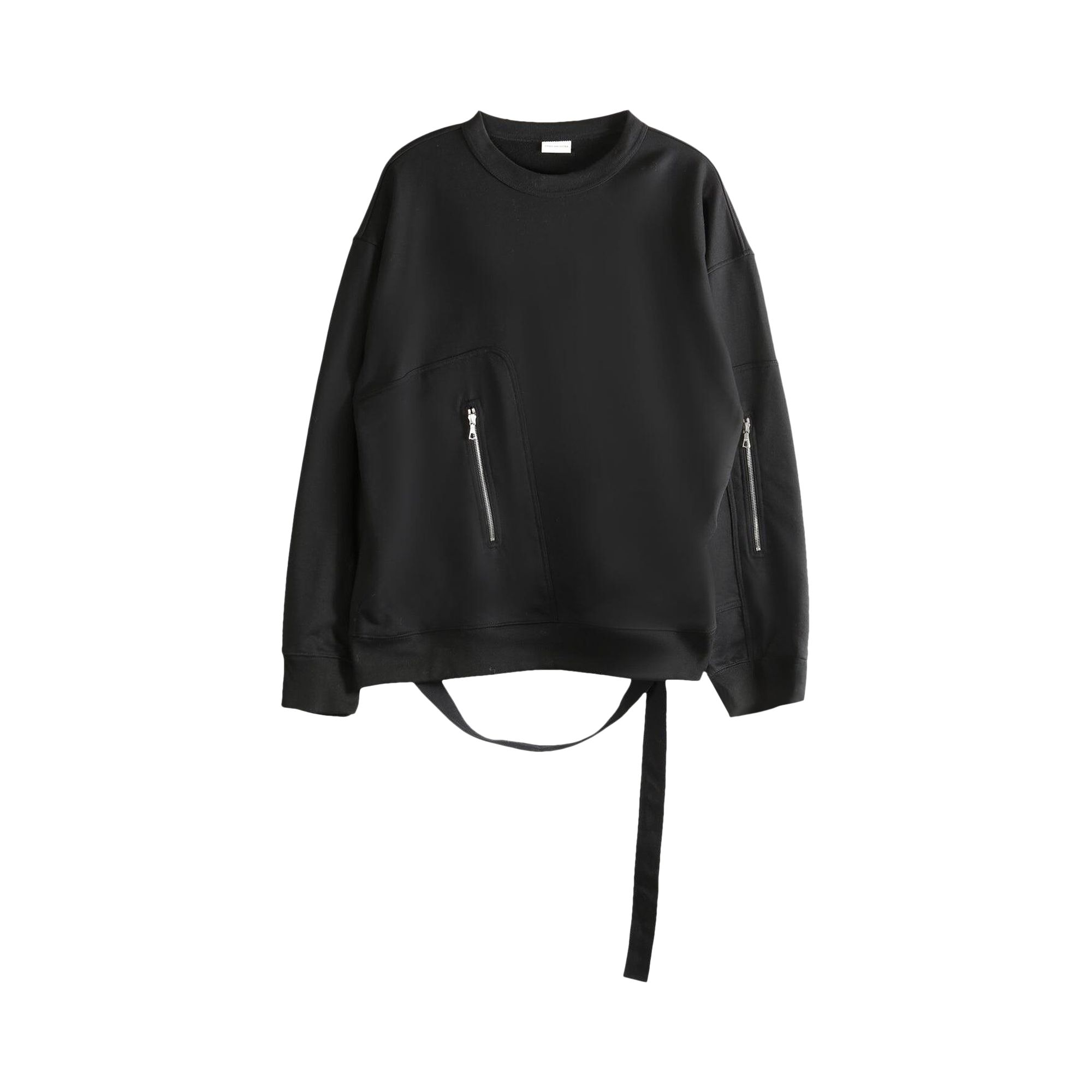 Click to view more detailed imagery on our partner's website Pre-owned Dries Van Noten Hampton Sweater 'black' | Men's Size Xl