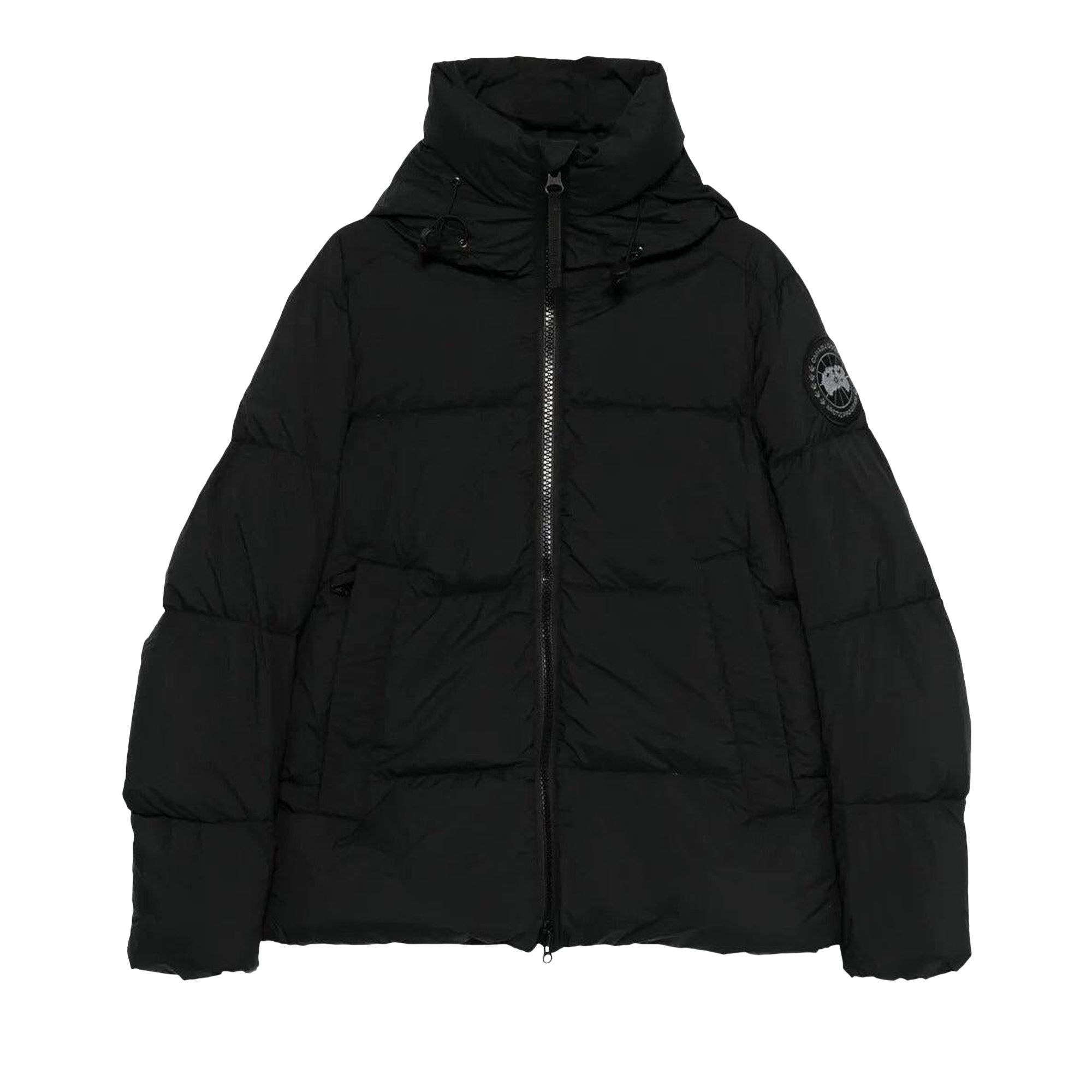 Pre-owned Canada Goose Crofton Puffer Matte Coat 'black' | Men's Size L