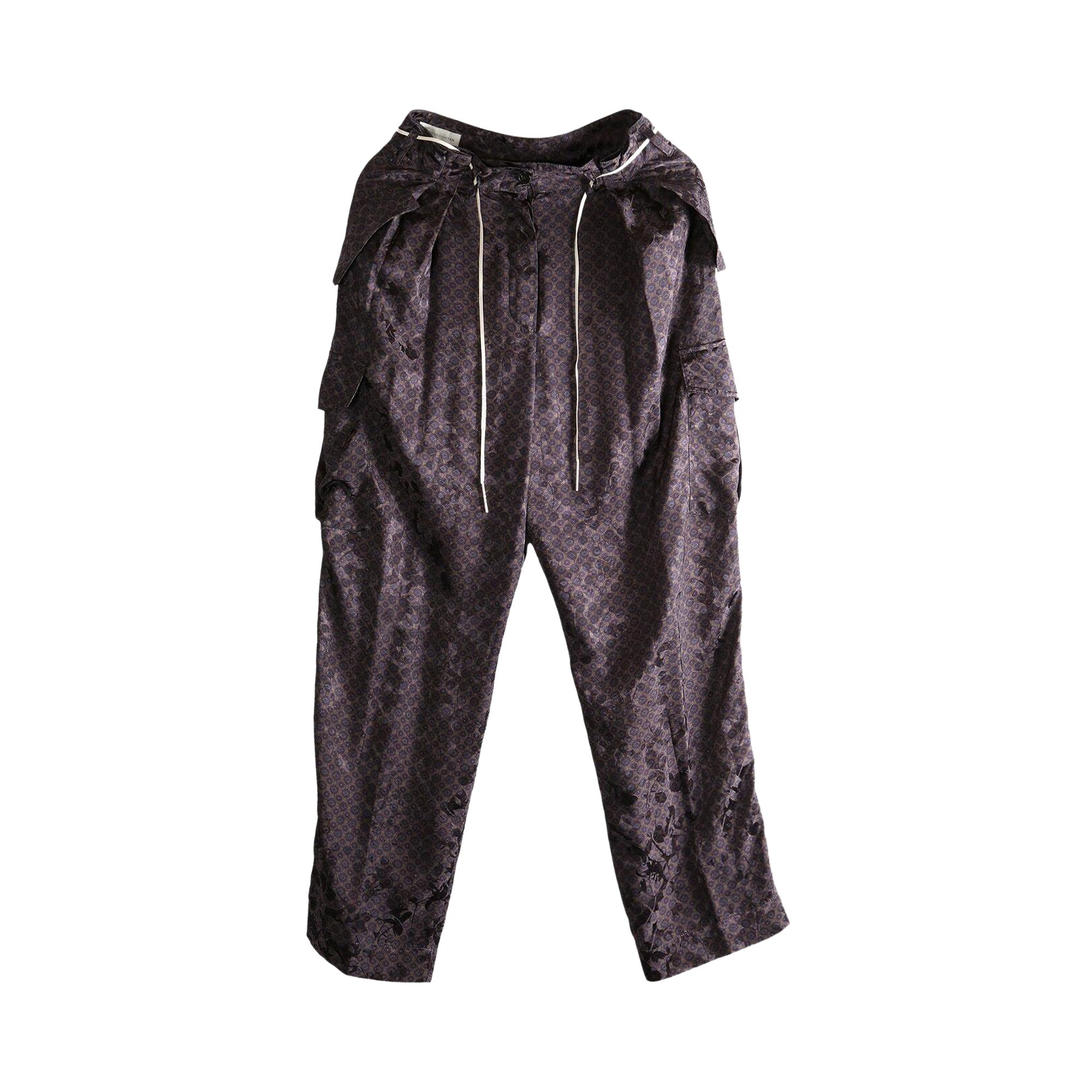 Pre-owned Dries Van Noten Polk Pants 'brown' | Women's Size 34