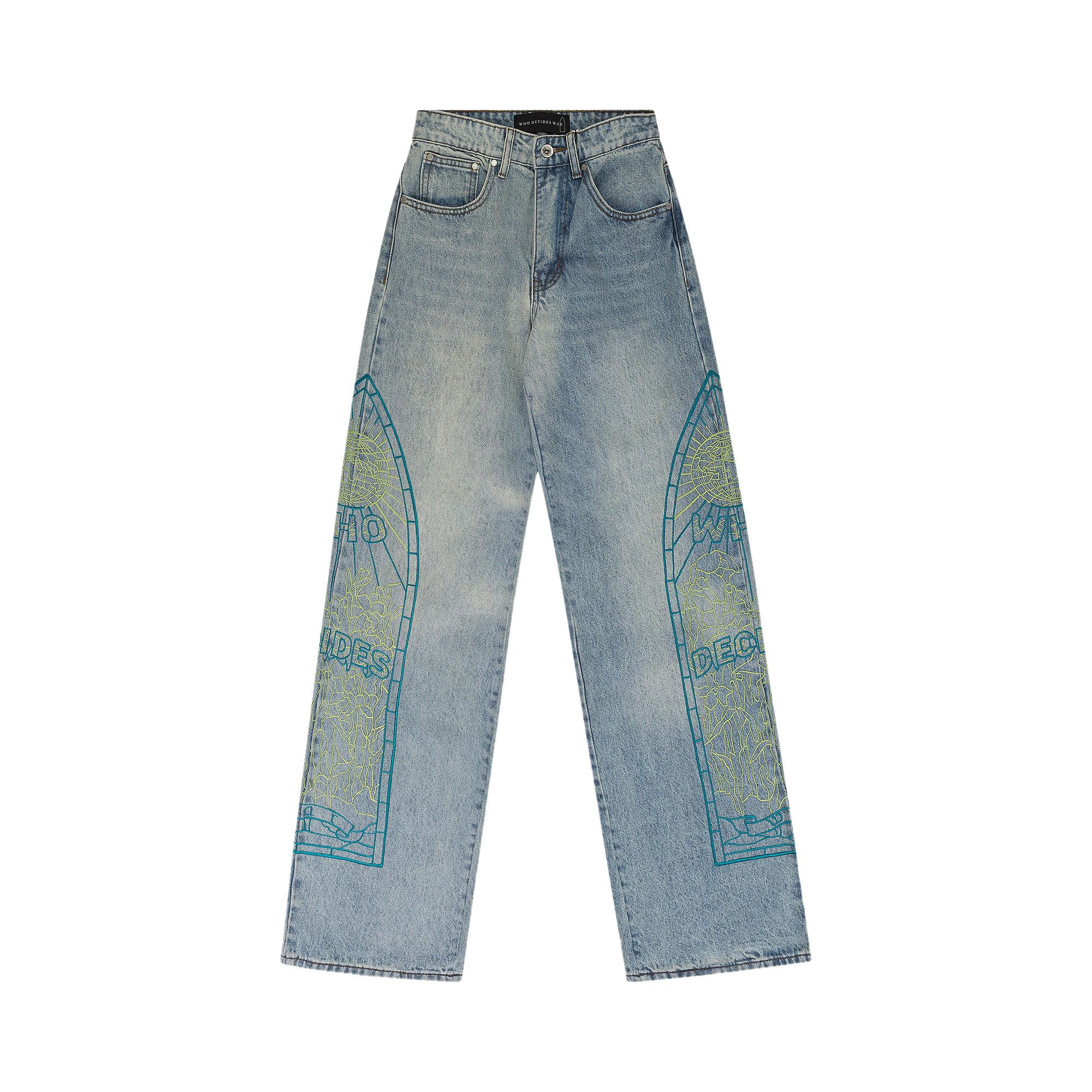 Pre-owned Who Decides War Virtuous Relaxed Fit Jeans 'blue' | Men's Size 34