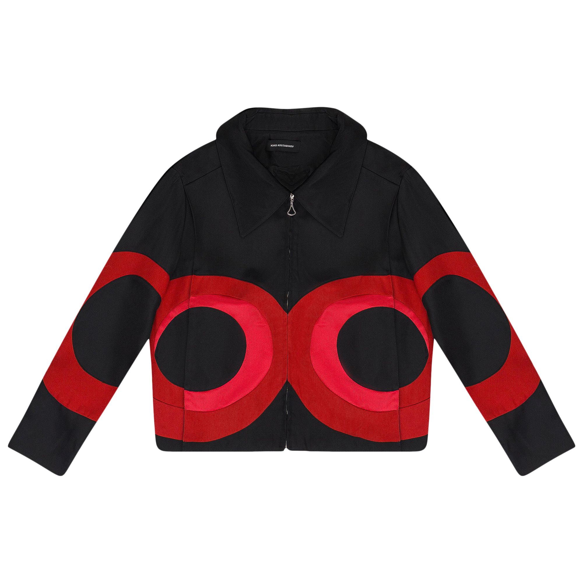 Pre-owned Kiko Kostadinov Oculus Jacket 'black/red' | Men's Size 36