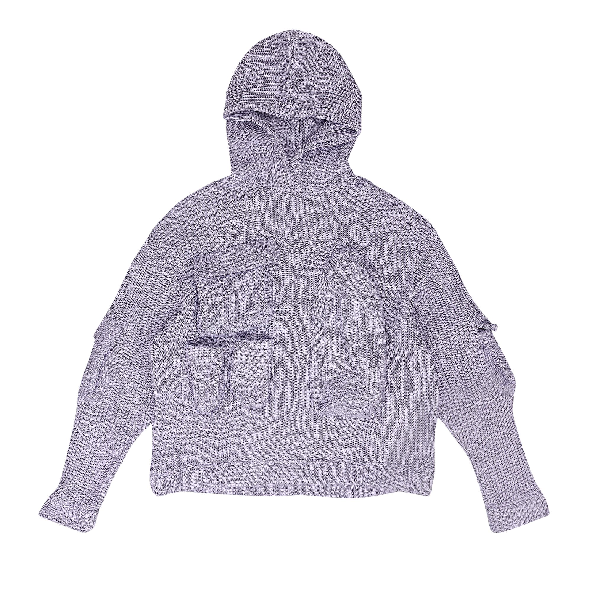 Pre-owned Who Decides War Multi Pocket Sweatshirt 'violet' | Purple | Men's Size L