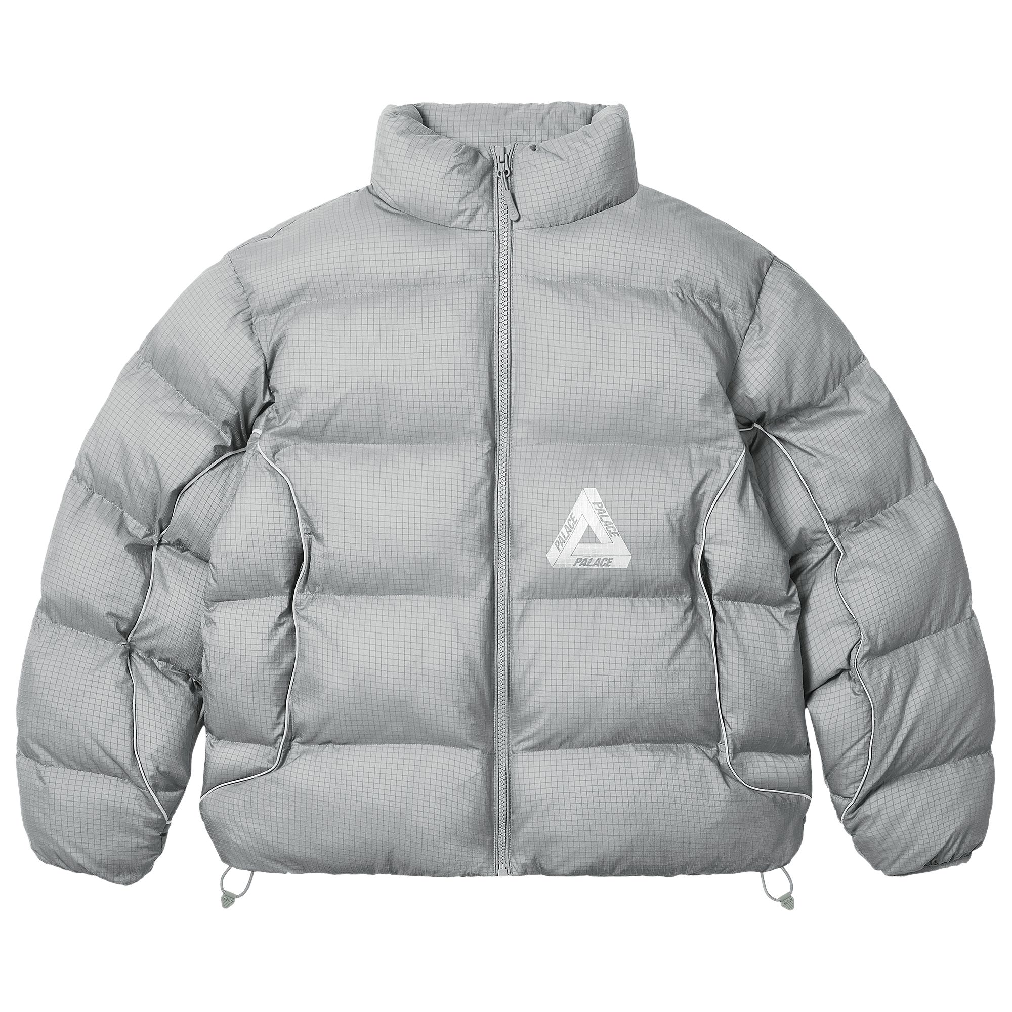 Pre-owned Palace Ripstop Puffa 'grey' | Men's Size M In Gray