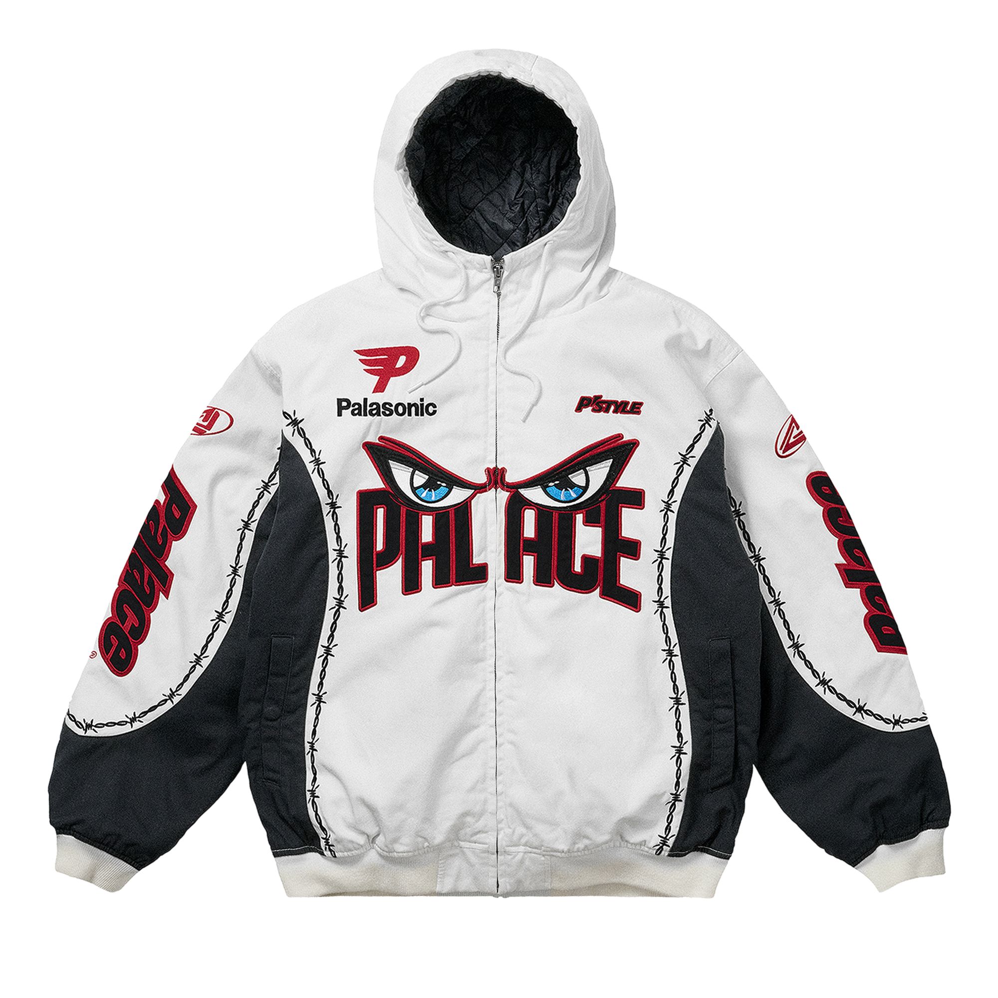 Pre-owned Palace Need For P's Jacket 'white' | Men's Size Xl
