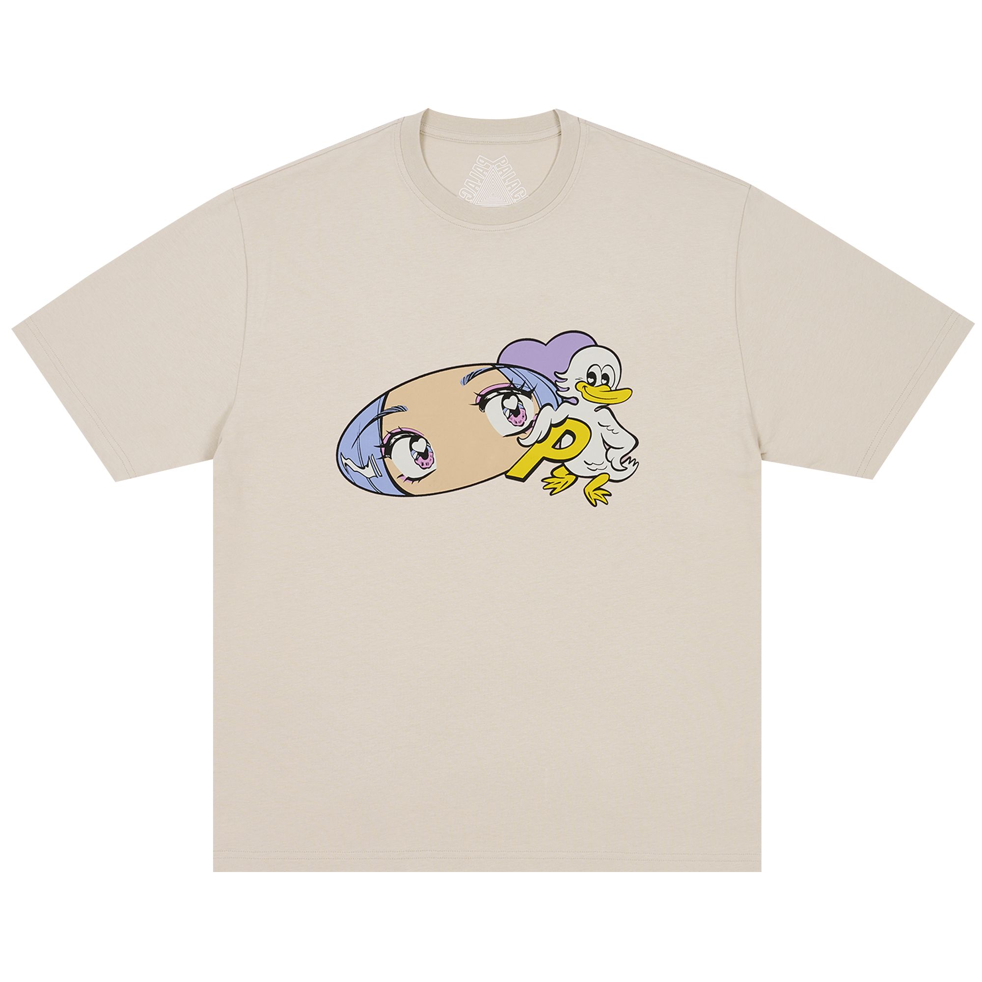 Pre-owned Palace Rear View T-shirt 'stoney Grey' | Men's Size S In Gray