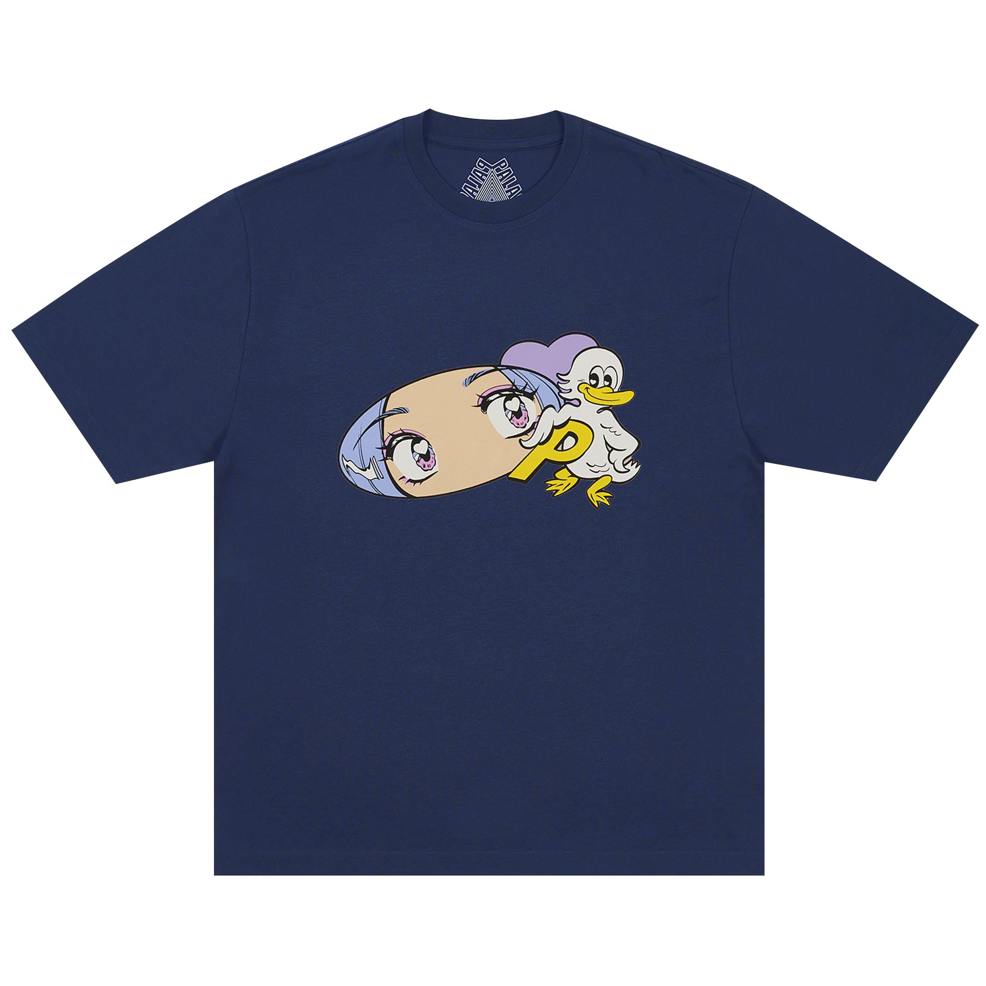Pre-owned Palace Rear View T-shirt 'navy' | Blue | Men's Size L