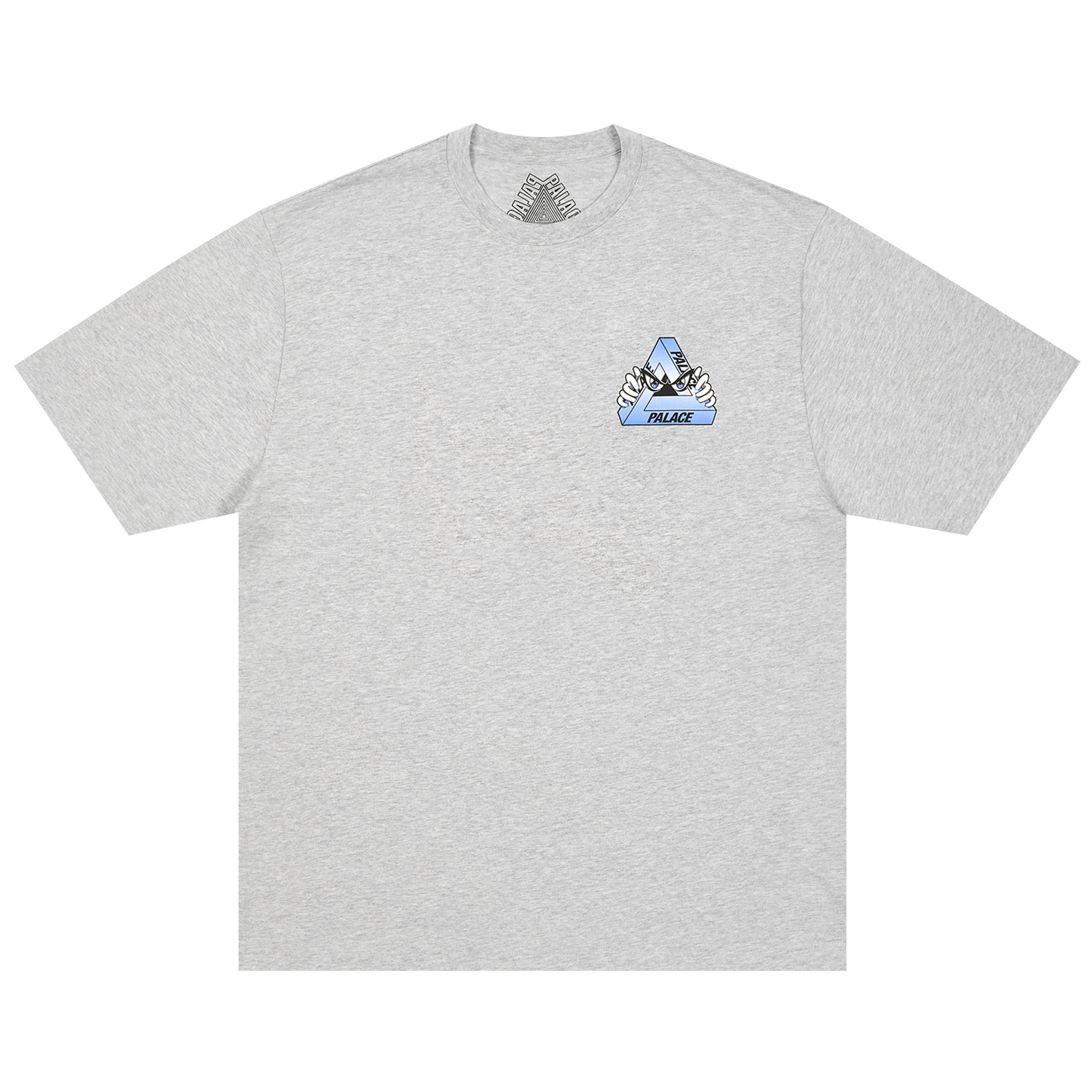 Pre-owned Palace Tri-peek T-shirt 'grey Marl' | Men's Size M In Gray