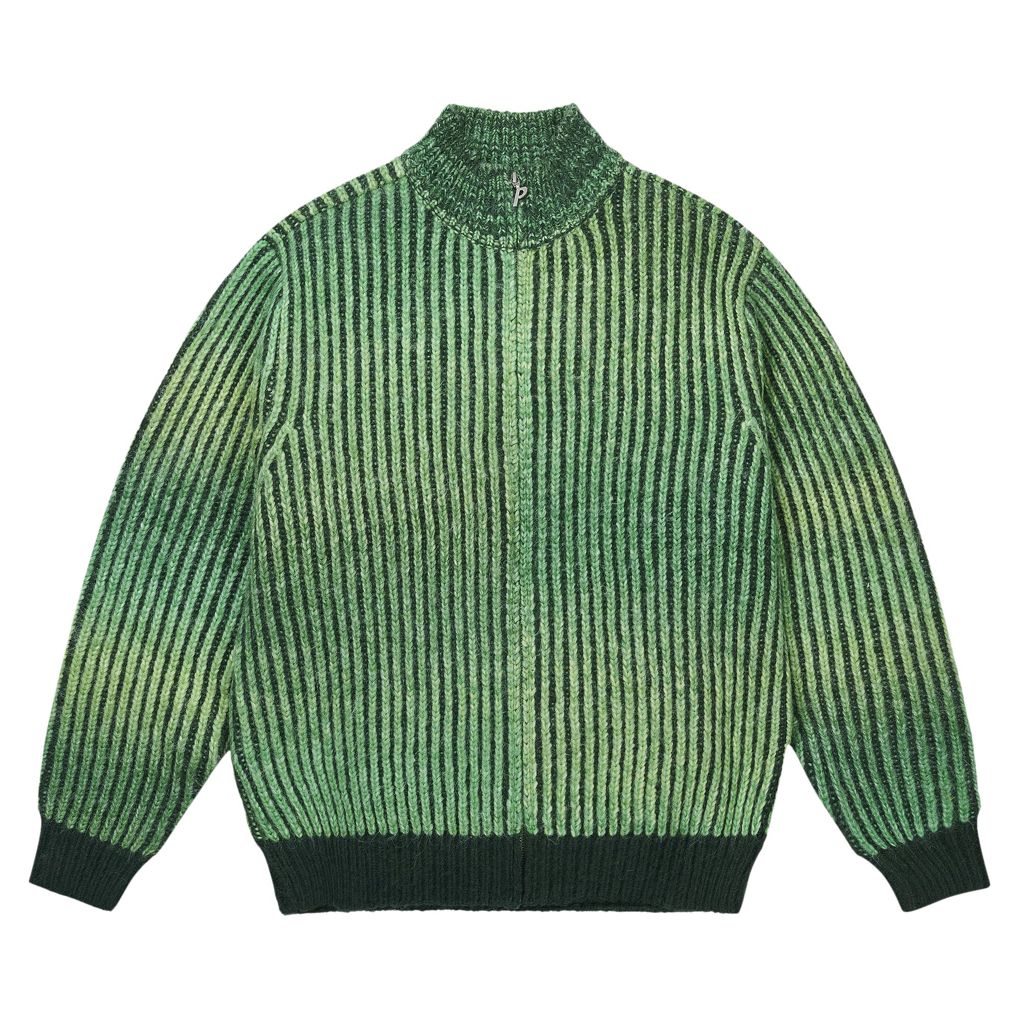 Pre-owned Palace Double Vision Knit 'green' | Men's Size L