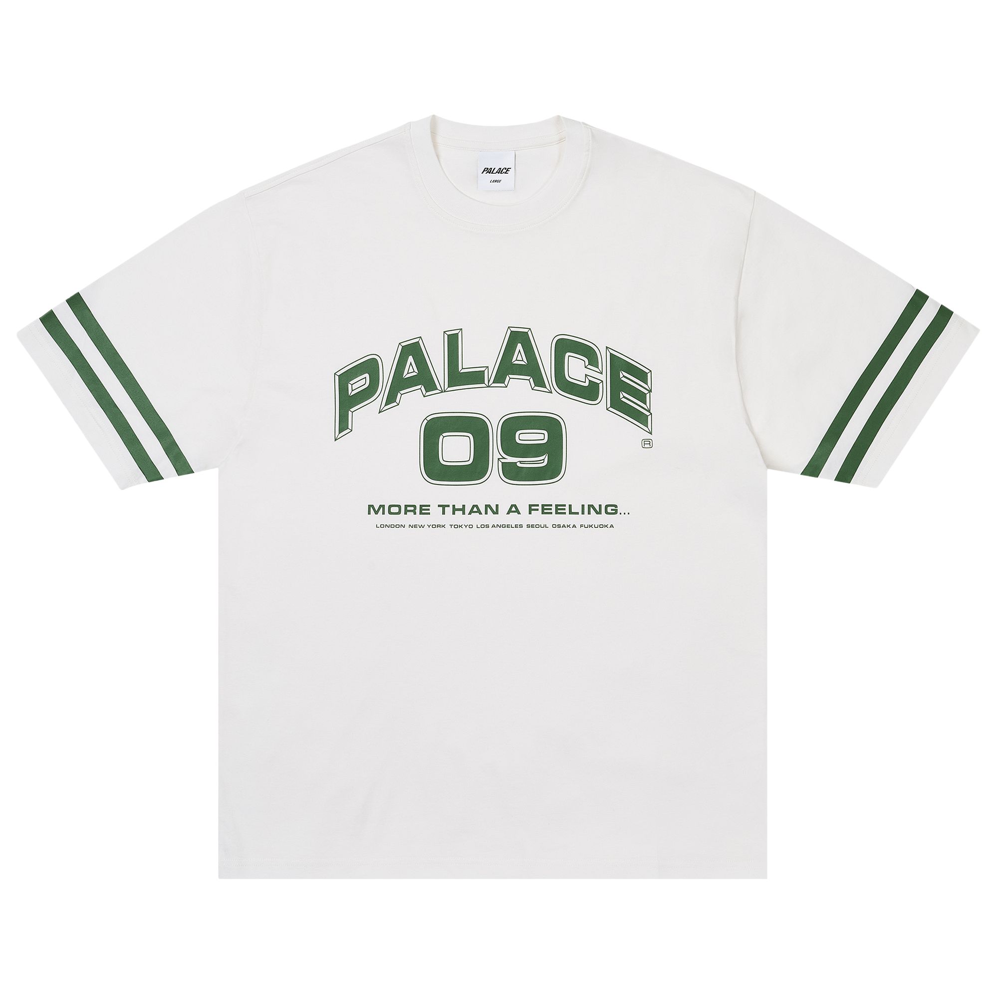 Pre-owned Palace More Than A Feeling T-shirt 'white' | Men's Size M