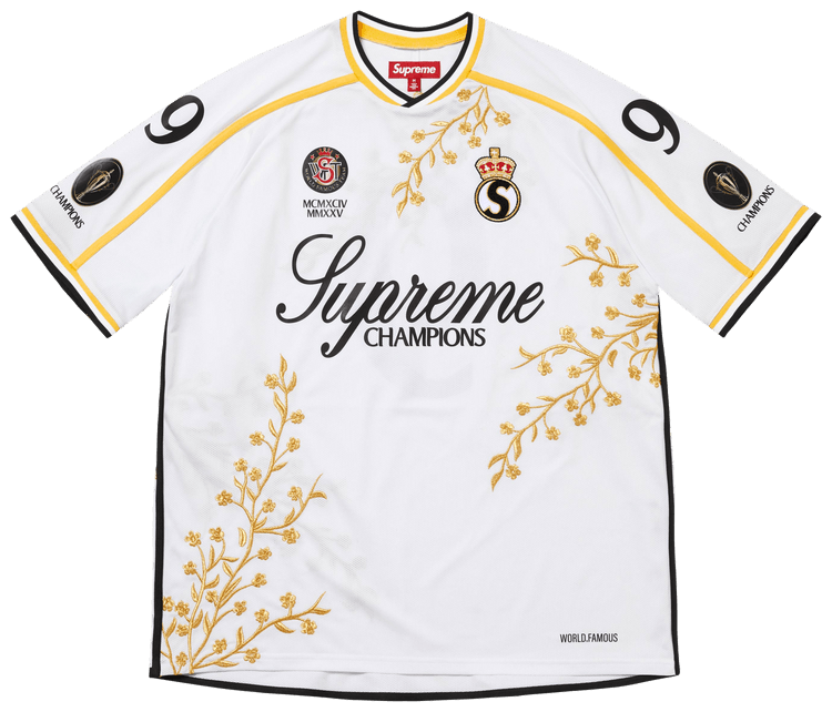 Supreme Floral Soccer Jersey 