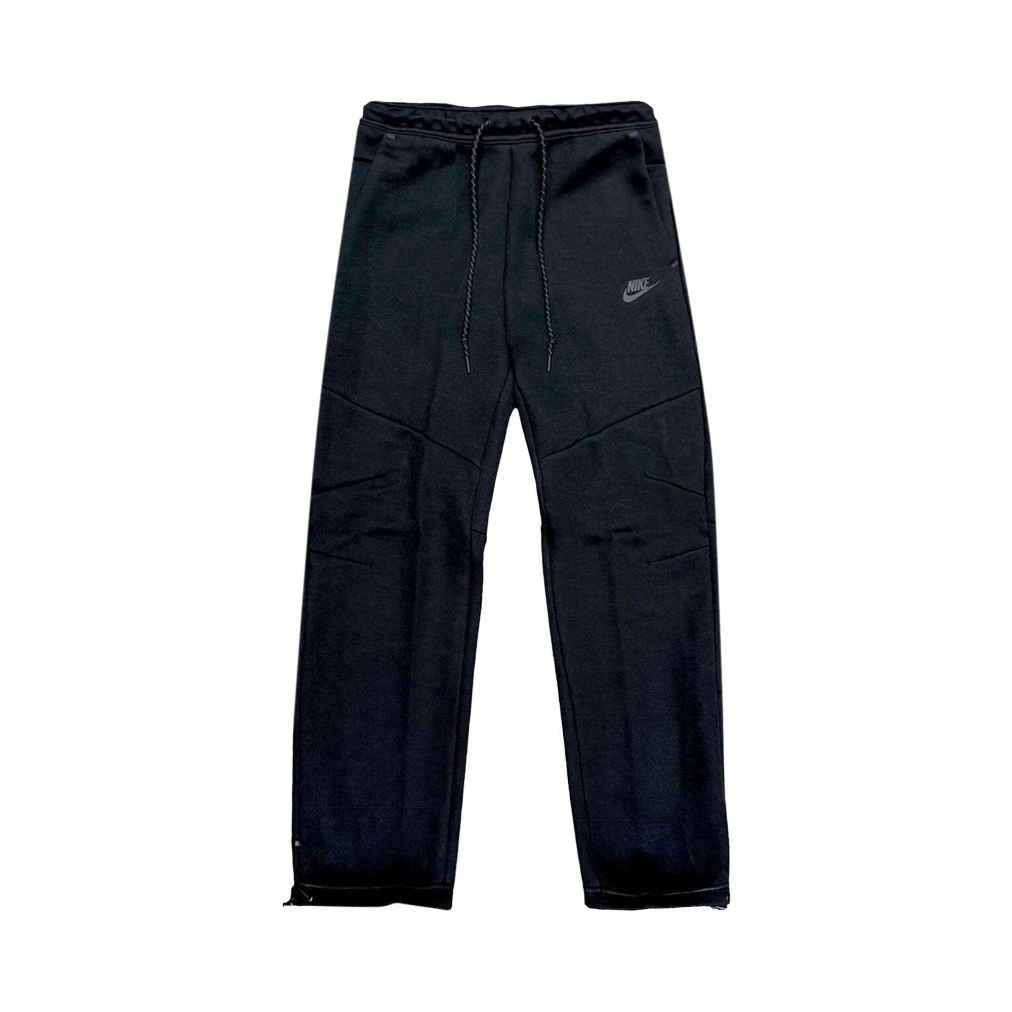 Pre-owned Nike Tech Open Hem Fleece Pants 'black' | Men's Size Xxl
